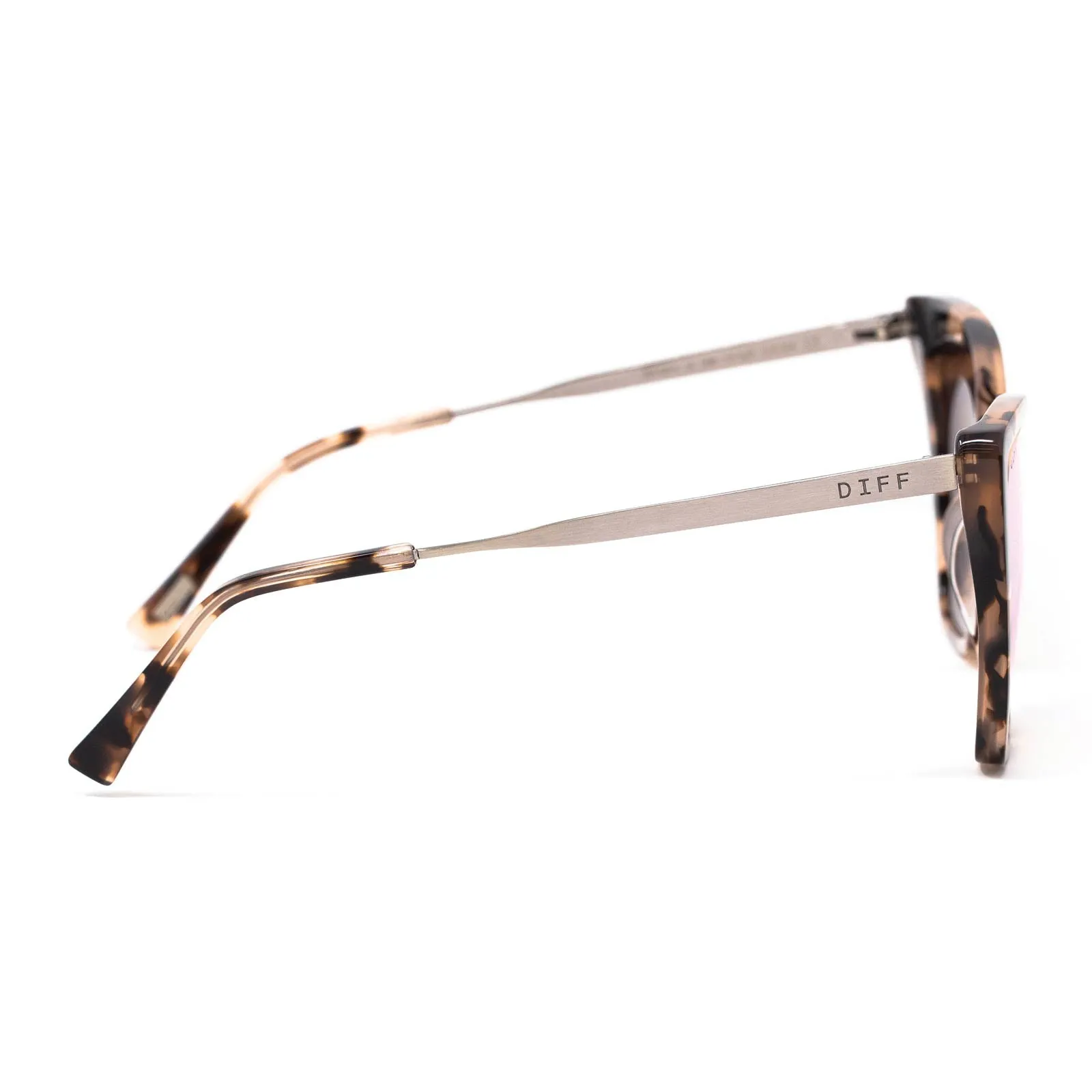 BECKY II - HIMALAYAN TORTOISE + GLASSES sold by Diff Eyewear product image thumbnail 4