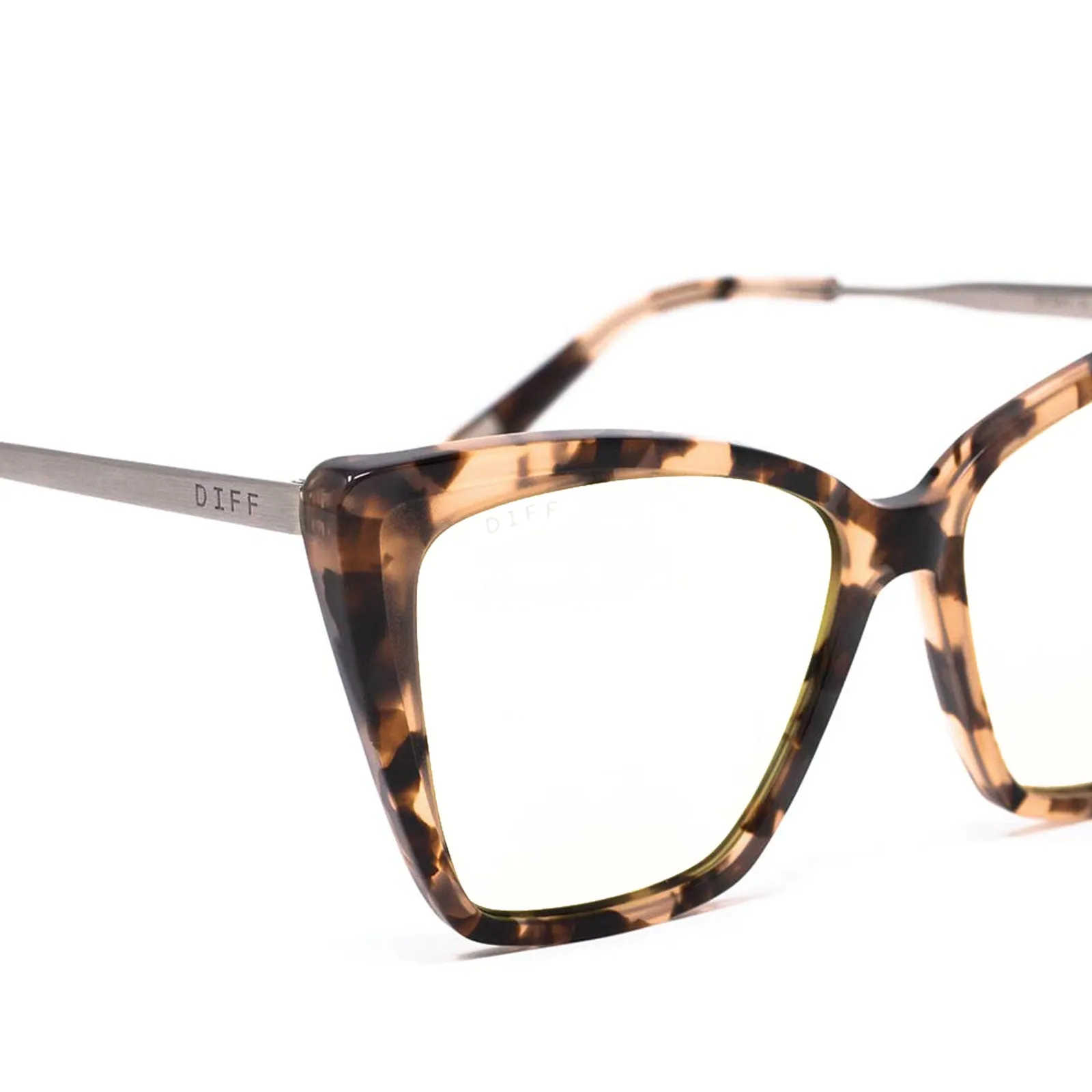 BECKY II - HIMALAYAN TORTOISE + GLASSES sold by Diff Eyewear product image thumbnail 5
