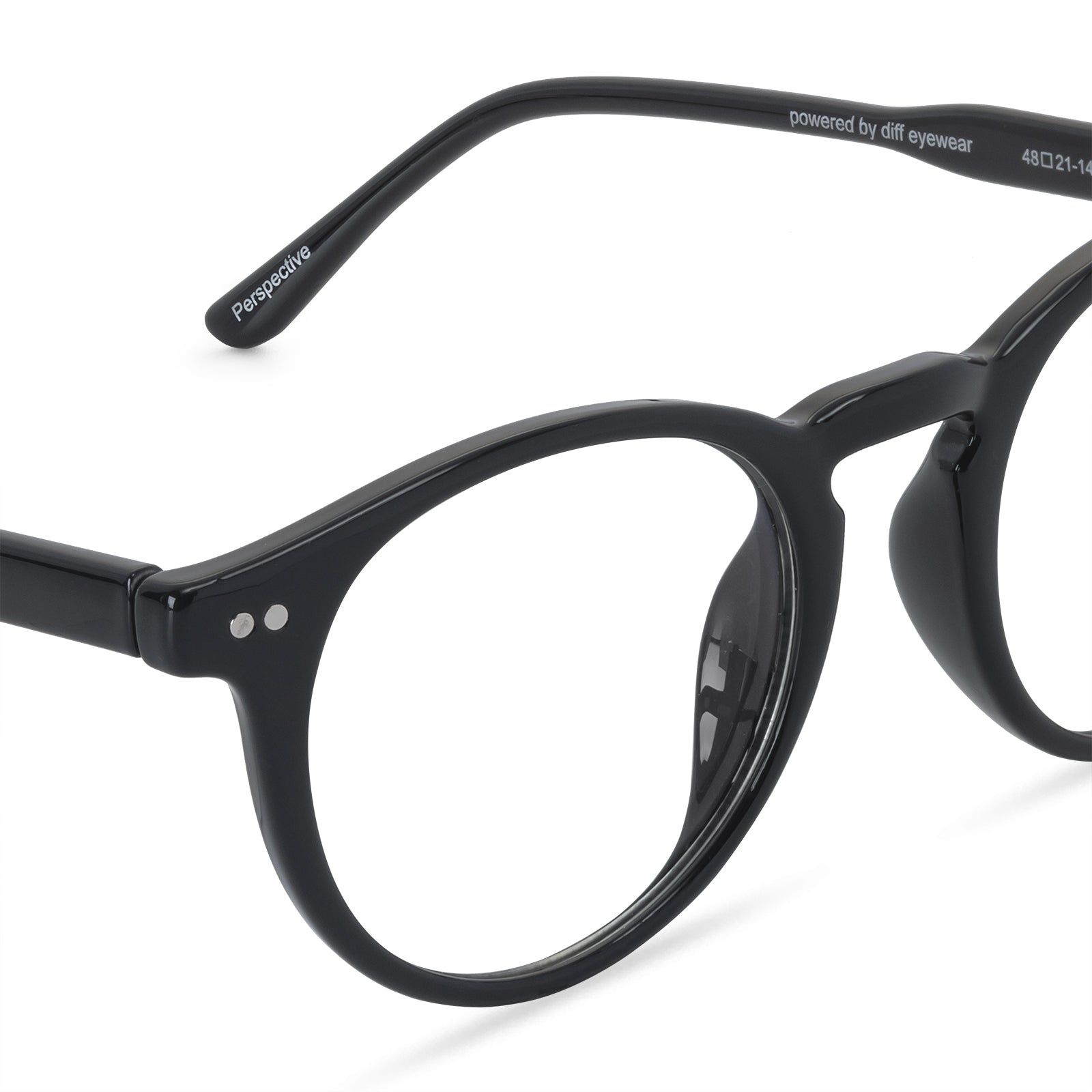 WOMEN'S HEALTH PERSPECTIVE - BLACK + BLUE LIGHT TECHNOLOGY sold by Diff Eyewear product image thumbnail 3