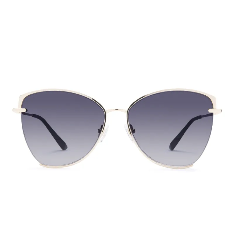 KADENCE - GOLD + GREY GRADIENT SUNGLASSES sold by Diff Eyewear