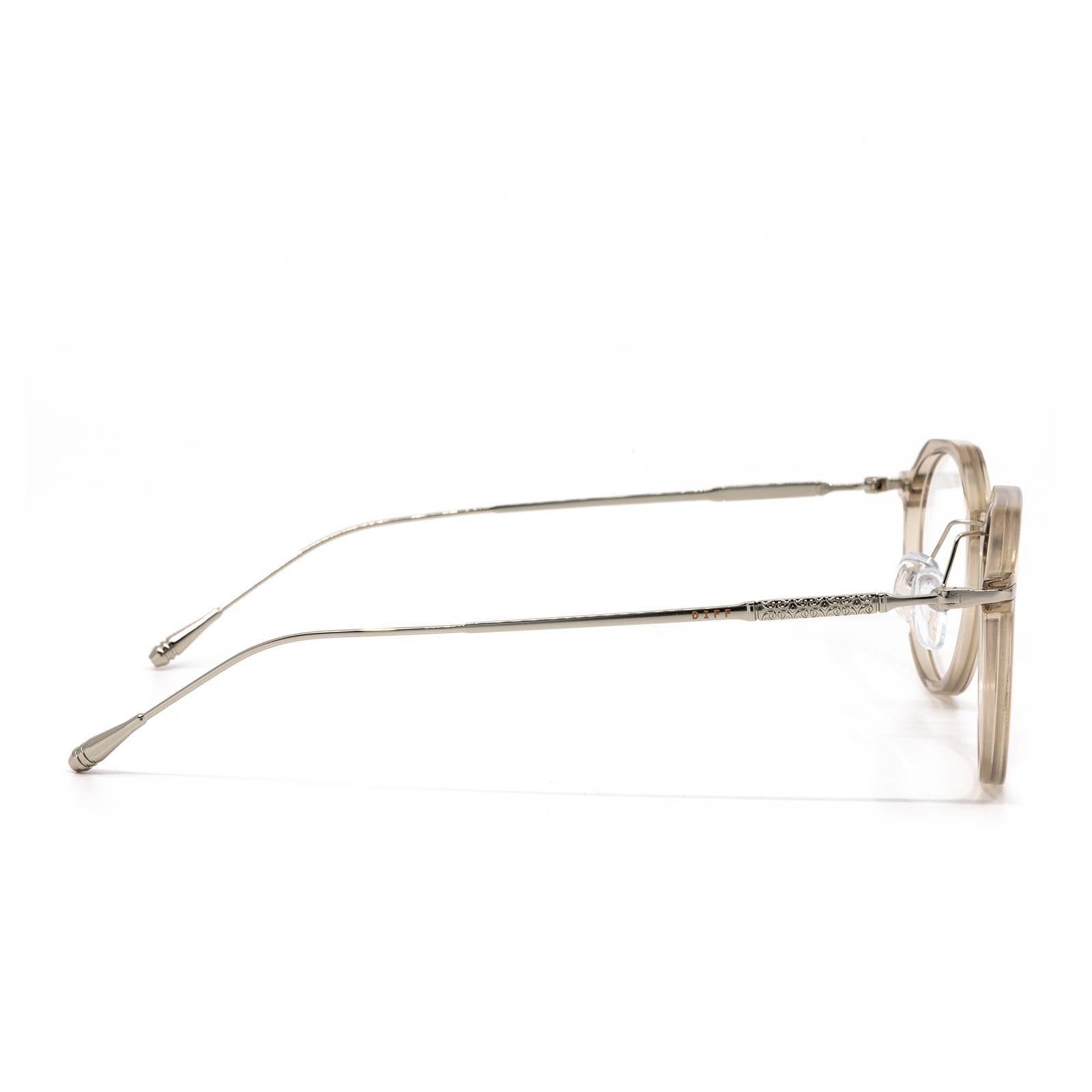 BENNETT - VINTAGE CRYSTAL + CLEAR GLASSES sold by Diff Eyewear product image thumbnail 3