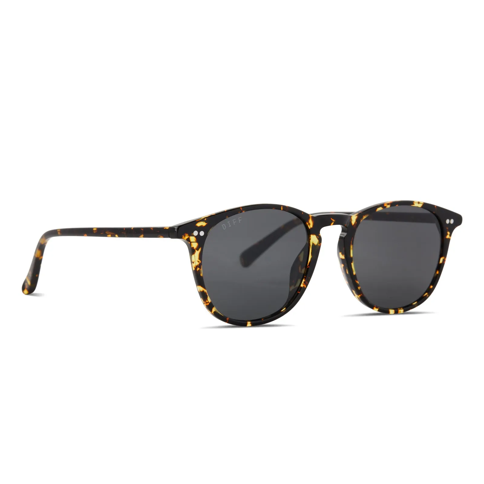 JAXSON XL - FIERY TORTOISE + GREY + POLARIZED SUNGLASSES sold by Diff Eyewear product image thumbnail 2