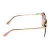 TAHOE - BRUSHED GOLD + TAUPE ROSE GRADIENT FLASH SUNGLASSES sold by Diff Eyewear