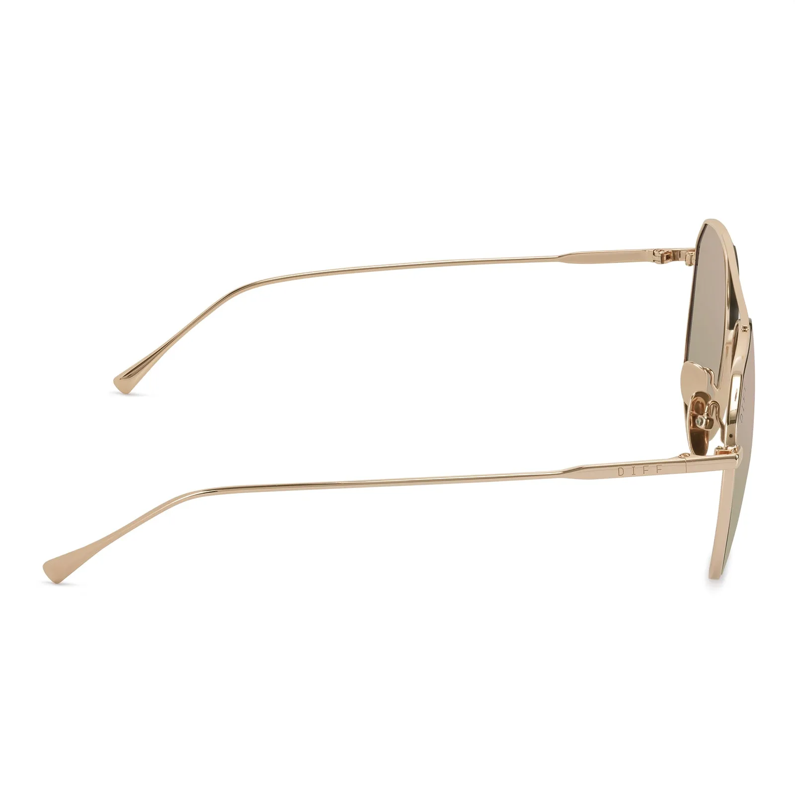 DASH - ROSE GOLD + CHERRY BLOSSOM MIRROR + POLARIZED SUNGLASSES sold by Diff Eyewear product image thumbnail 4