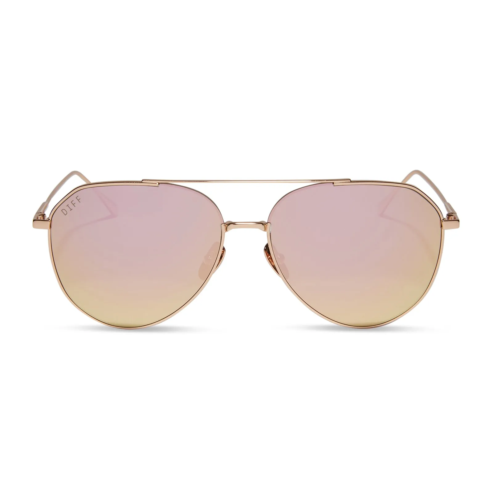 DASH - ROSE GOLD + CHERRY BLOSSOM MIRROR + POLARIZED SUNGLASSES sold by Diff Eyewear