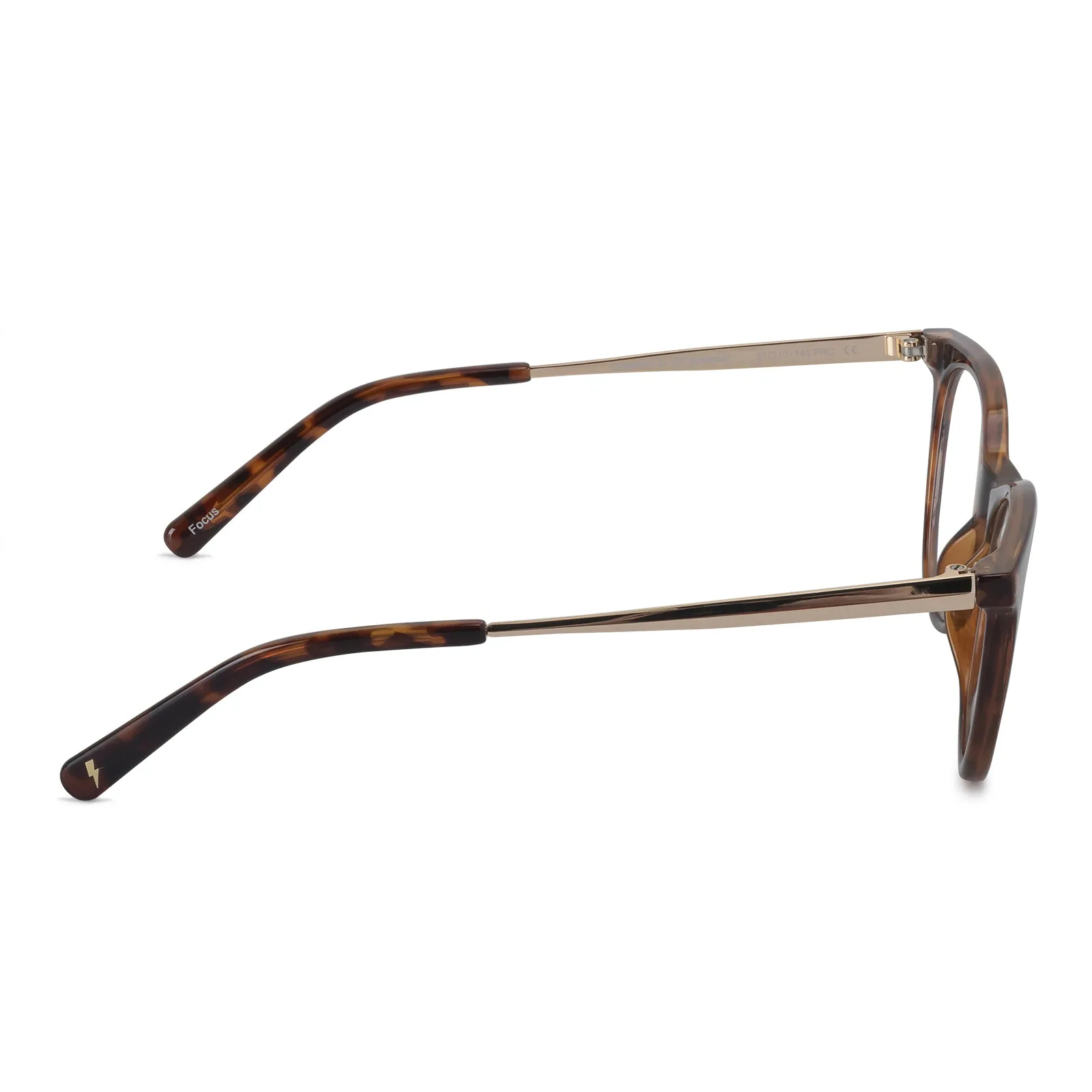 WOMEN'S HEALTH FOCUS - CARAMEL TORTOISE + CLEAR sold by Diff Eyewear product image thumbnail 4
