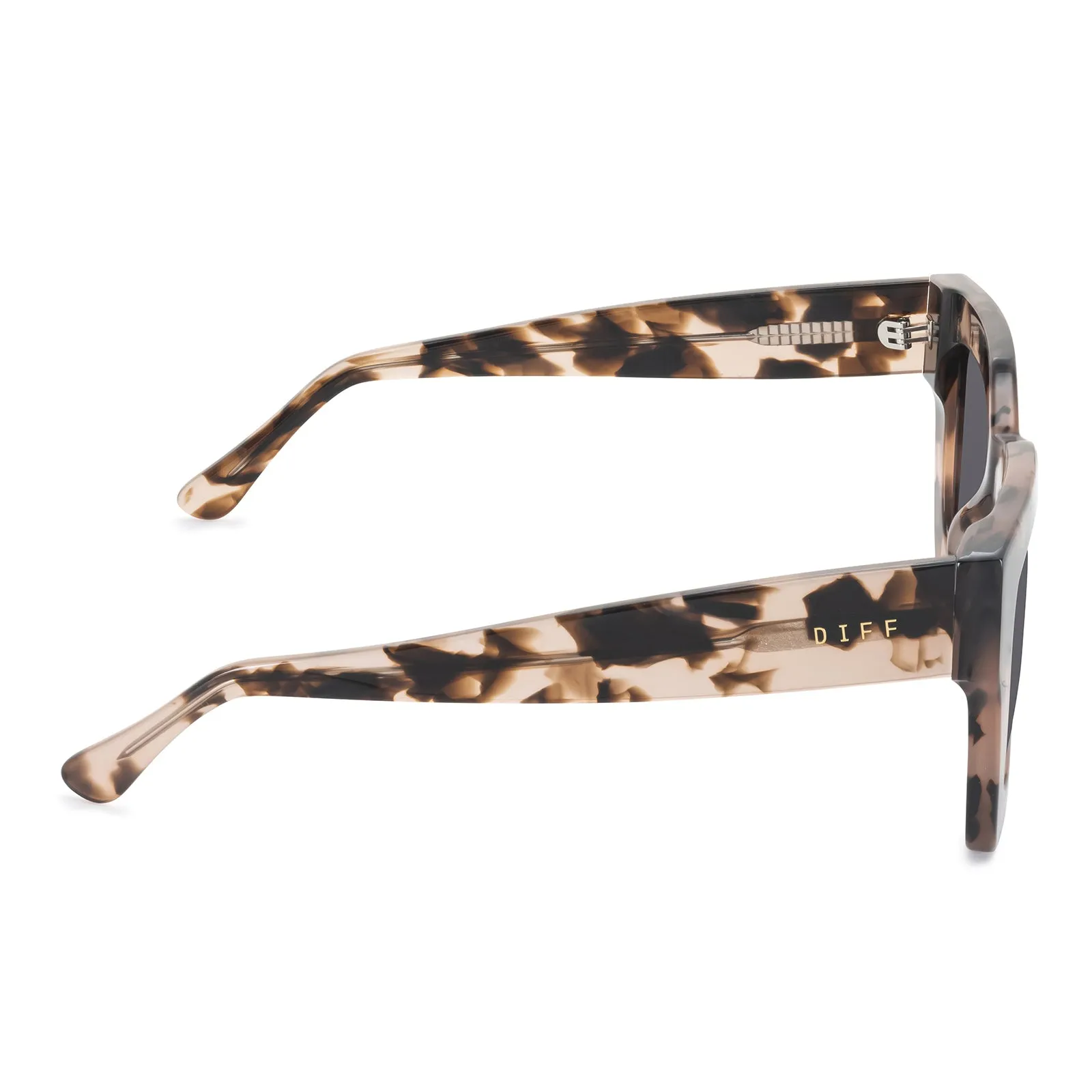 DANI - HIMALAYAN TORTOISE + GREY SUNGLASSES sold by Diff Eyewear product image thumbnail 4