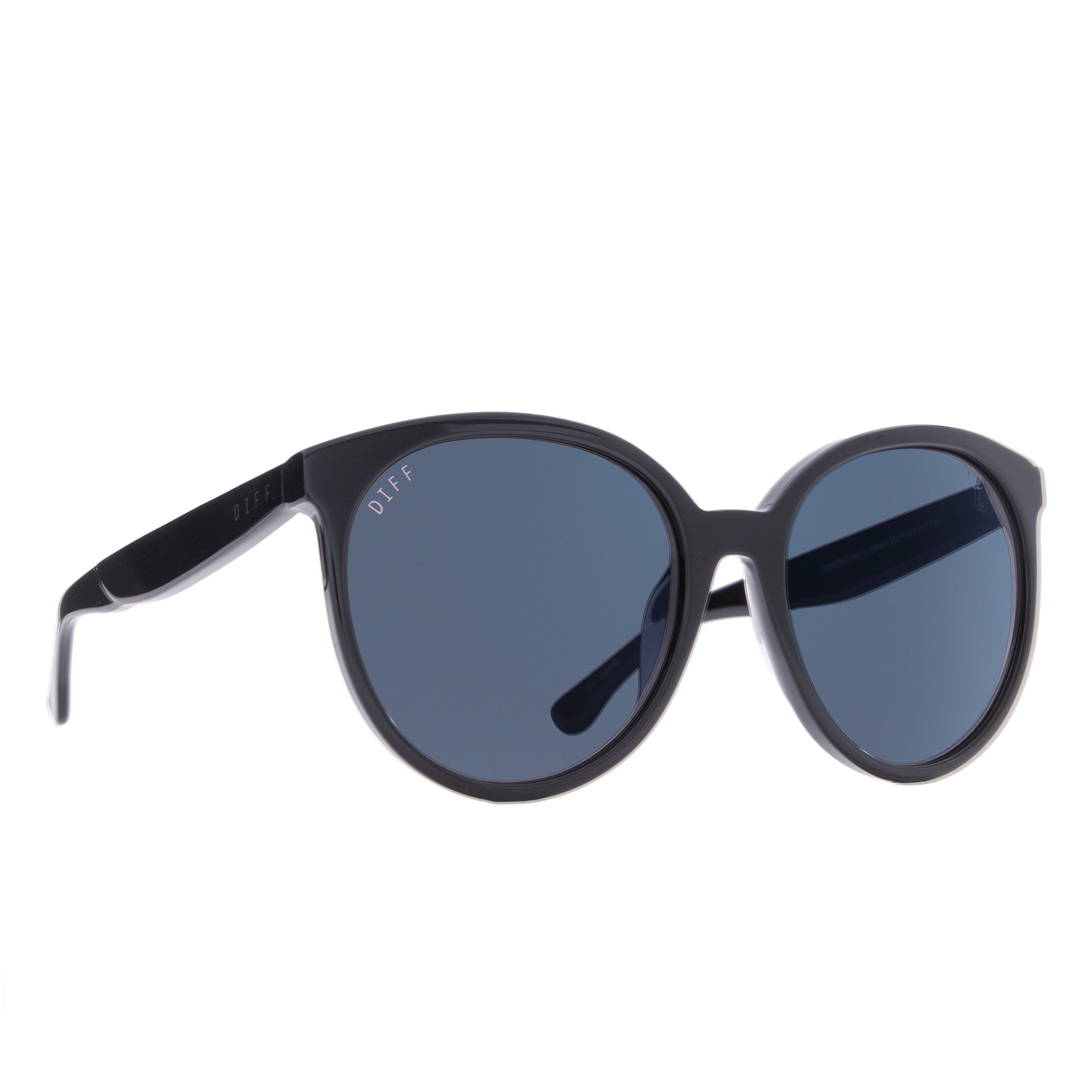 COSMO - BLACK + DARK SMOKE + POLARIZED SUNGLASSES sold by Diff Eyewear product image thumbnail 2