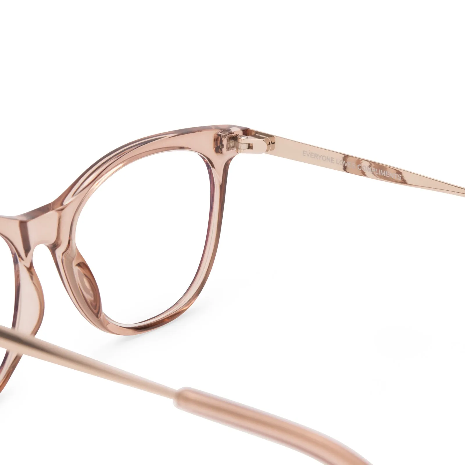 DARCY - VINTAGE CRYSTAL + BLUE LIGHT TECHNOLOGY GLASSES sold by Diff Eyewear product image thumbnail 5