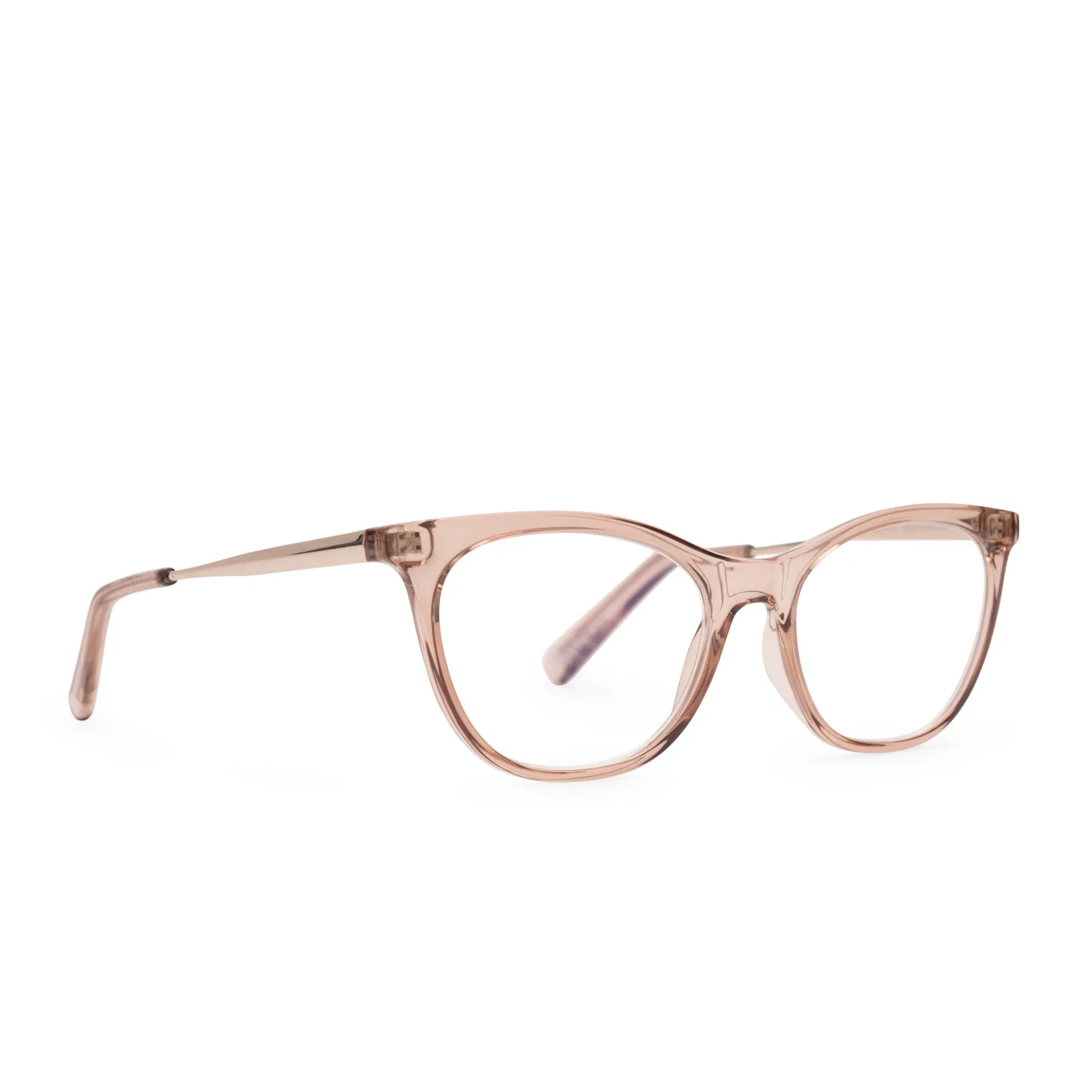 DARCY - VINTAGE CRYSTAL + BLUE LIGHT TECHNOLOGY GLASSES sold by Diff Eyewear product image thumbnail 2
