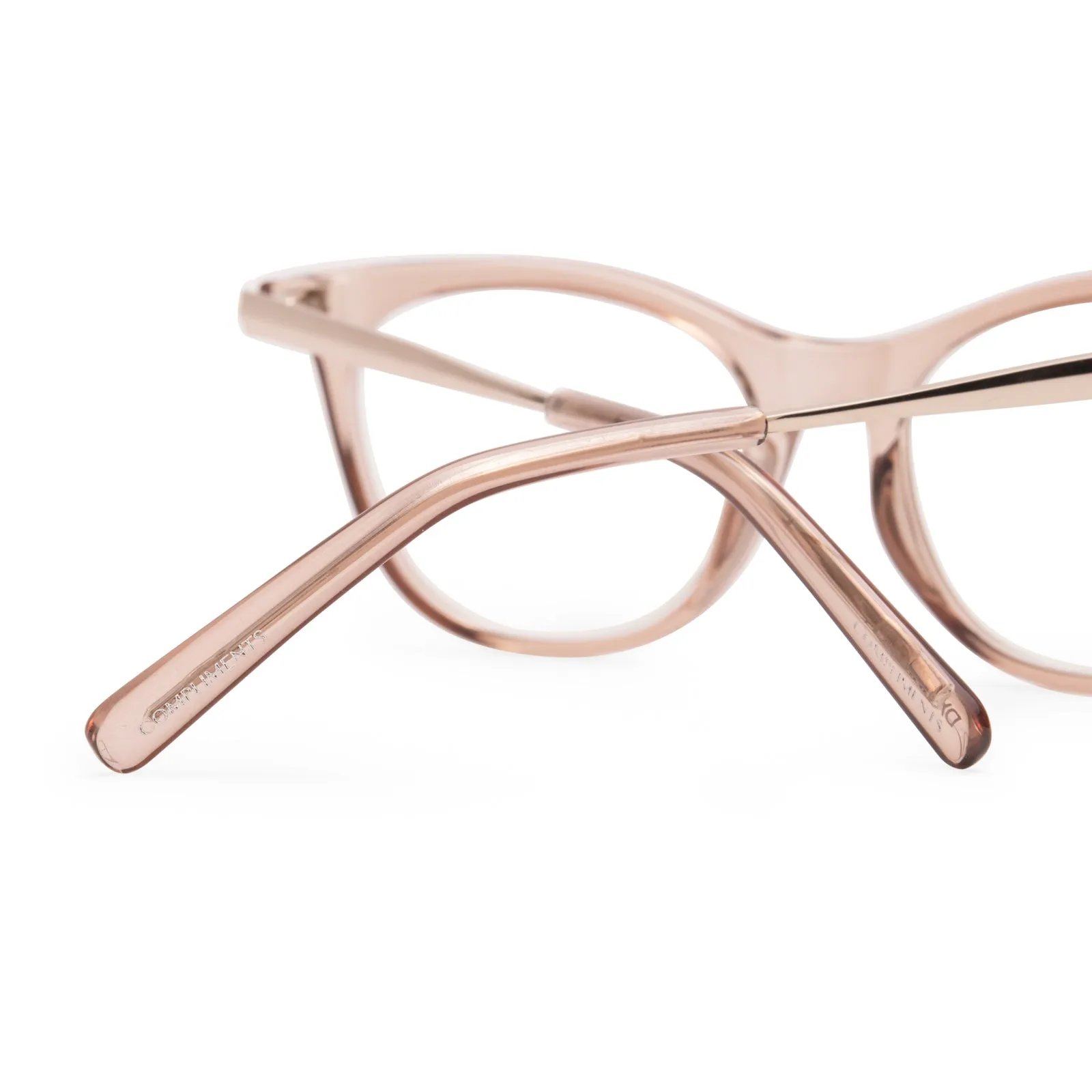 DARCY - VINTAGE CRYSTAL + BLUE LIGHT TECHNOLOGY GLASSES sold by Diff Eyewear product image thumbnail 4