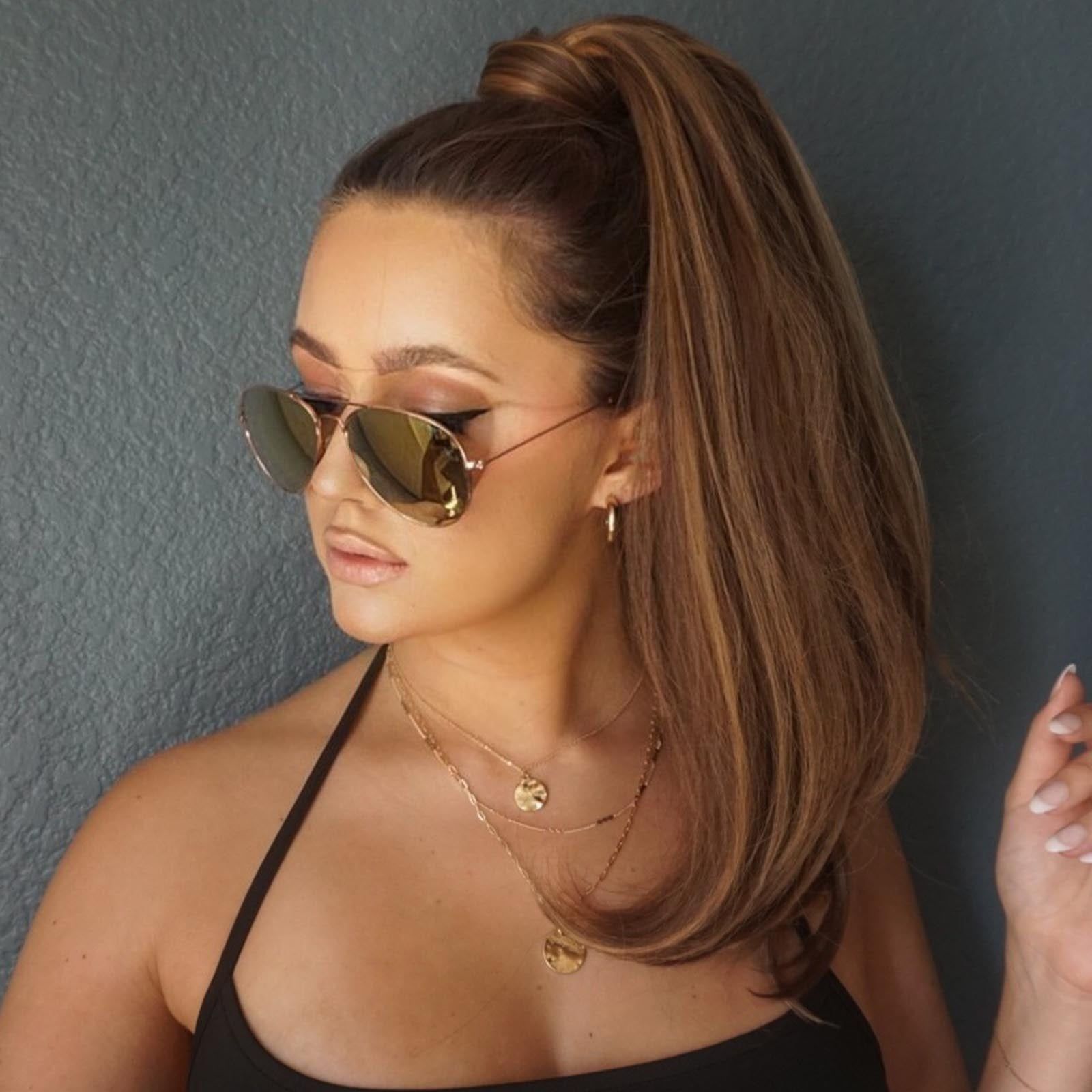 CRUZ - ROSE GOLD + YELLOW MIRROR SUNGLASSES sold by Diff Eyewear product image thumbnail 6