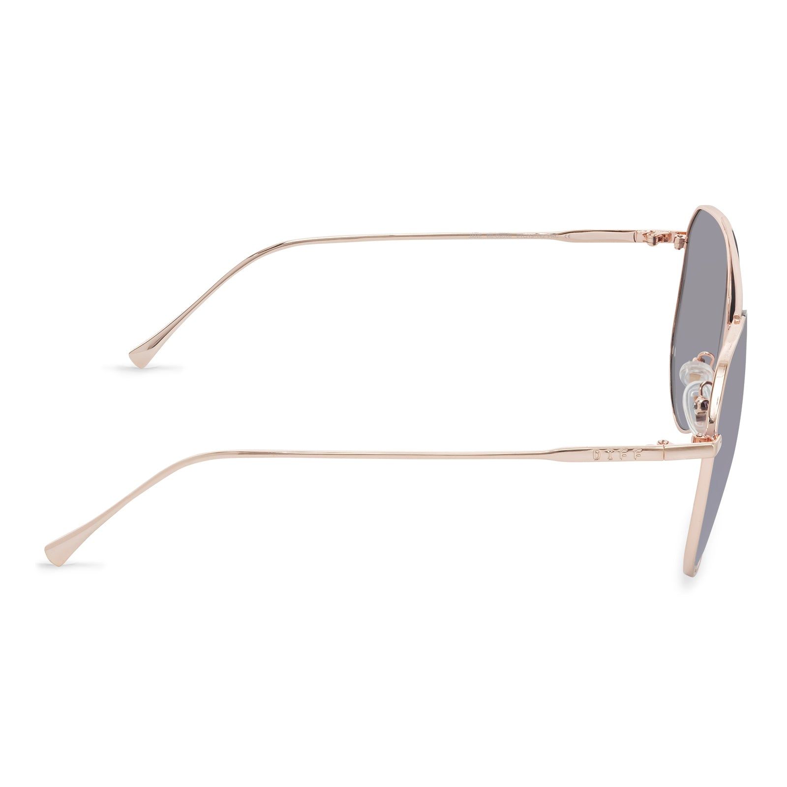 JANE - GOLD + GREY MIRROR SUNGLASSES sold by Diff Eyewear product image thumbnail 3