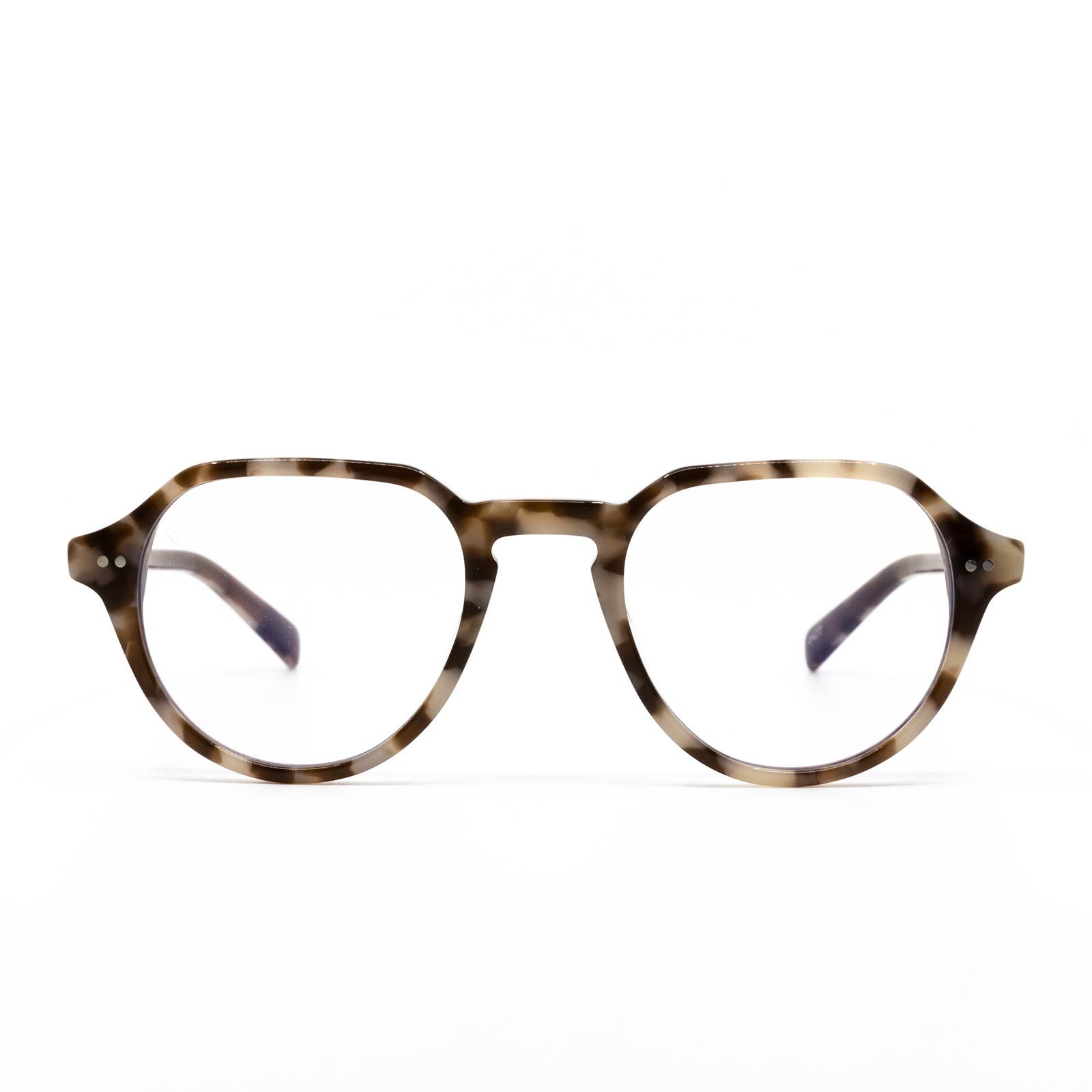 JAZZ - MOCHA TORTOISE + BLUE LIGHT TECHNOLOGY GLASSES sold by Diff Eyewear
