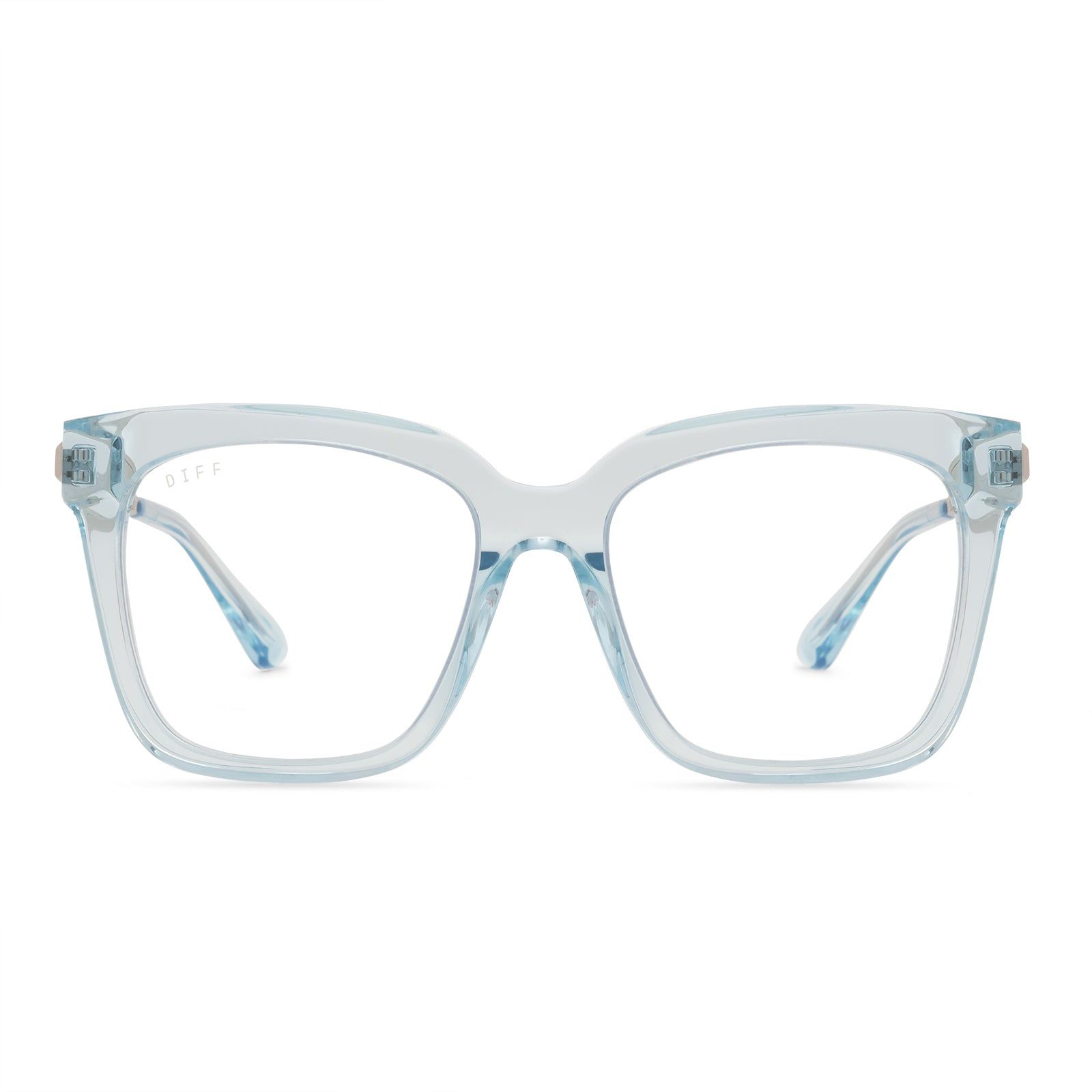 BELLA - AQUA SEA CRYSTAL + BLUE LIGHT TECHNOLOGY GLASSES sold by Diff Eyewear