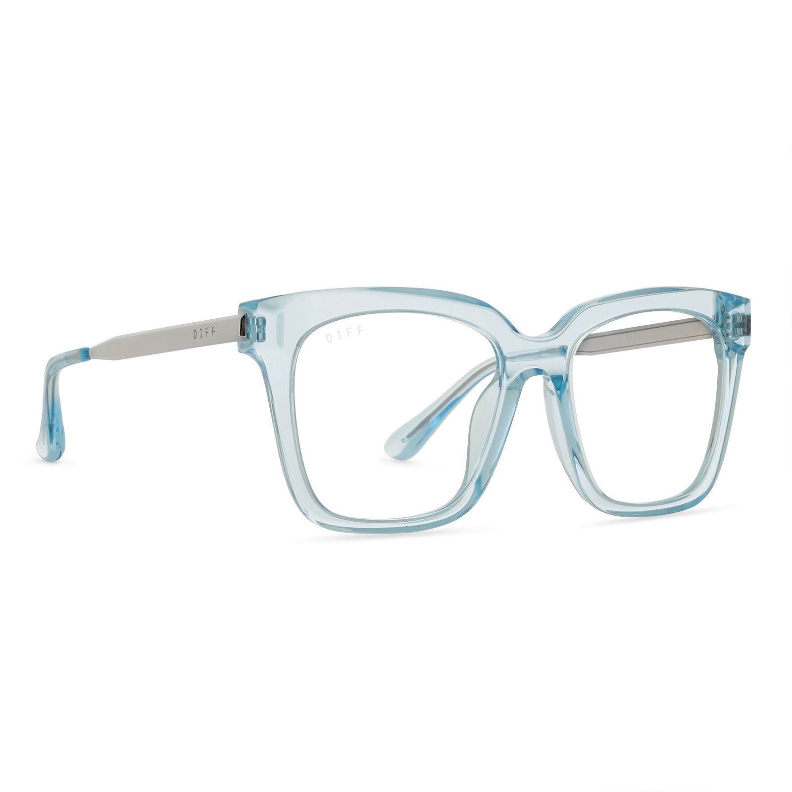 BELLA - AQUA SEA CRYSTAL + BLUE LIGHT TECHNOLOGY GLASSES sold by Diff Eyewear product image thumbnail 2