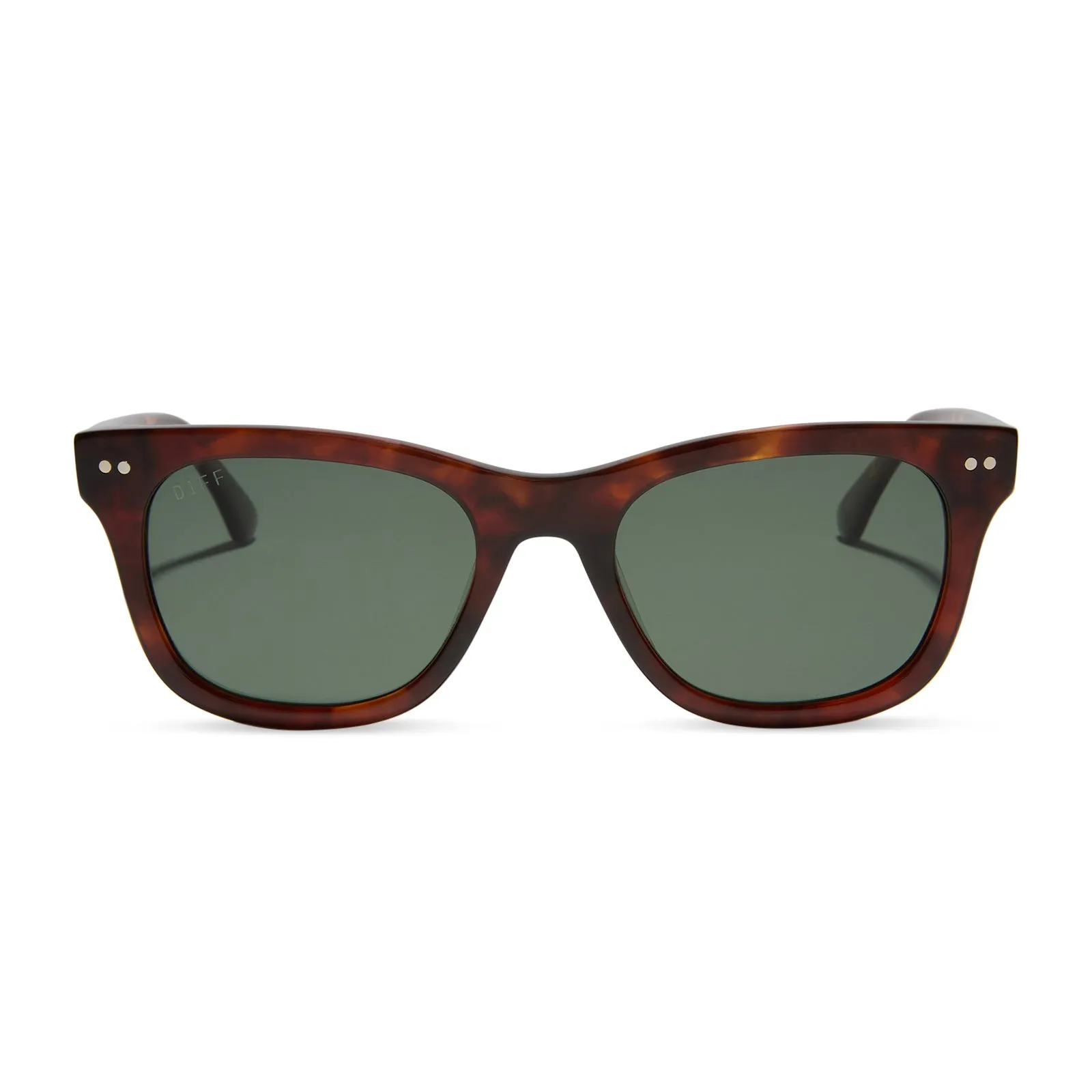 BEVERLIN - JAGGER + SALTED CARAMEL TORTOISE + G15 + POLARIZED SUNGLASSES sold by Diff Eyewear