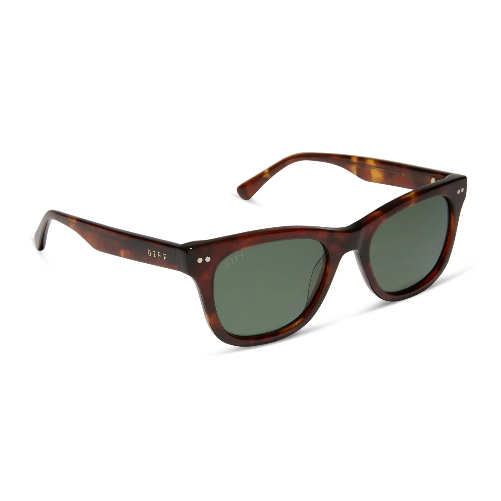 BEVERLIN - JAGGER + SALTED CARAMEL TORTOISE + G15 + POLARIZED SUNGLASSES sold by Diff Eyewear product image thumbnail 2