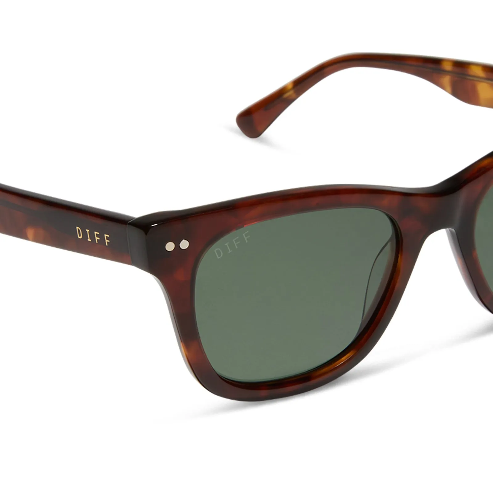 BEVERLIN - JAGGER + SALTED CARAMEL TORTOISE + G15 + POLARIZED SUNGLASSES sold by Diff Eyewear product image thumbnail 4