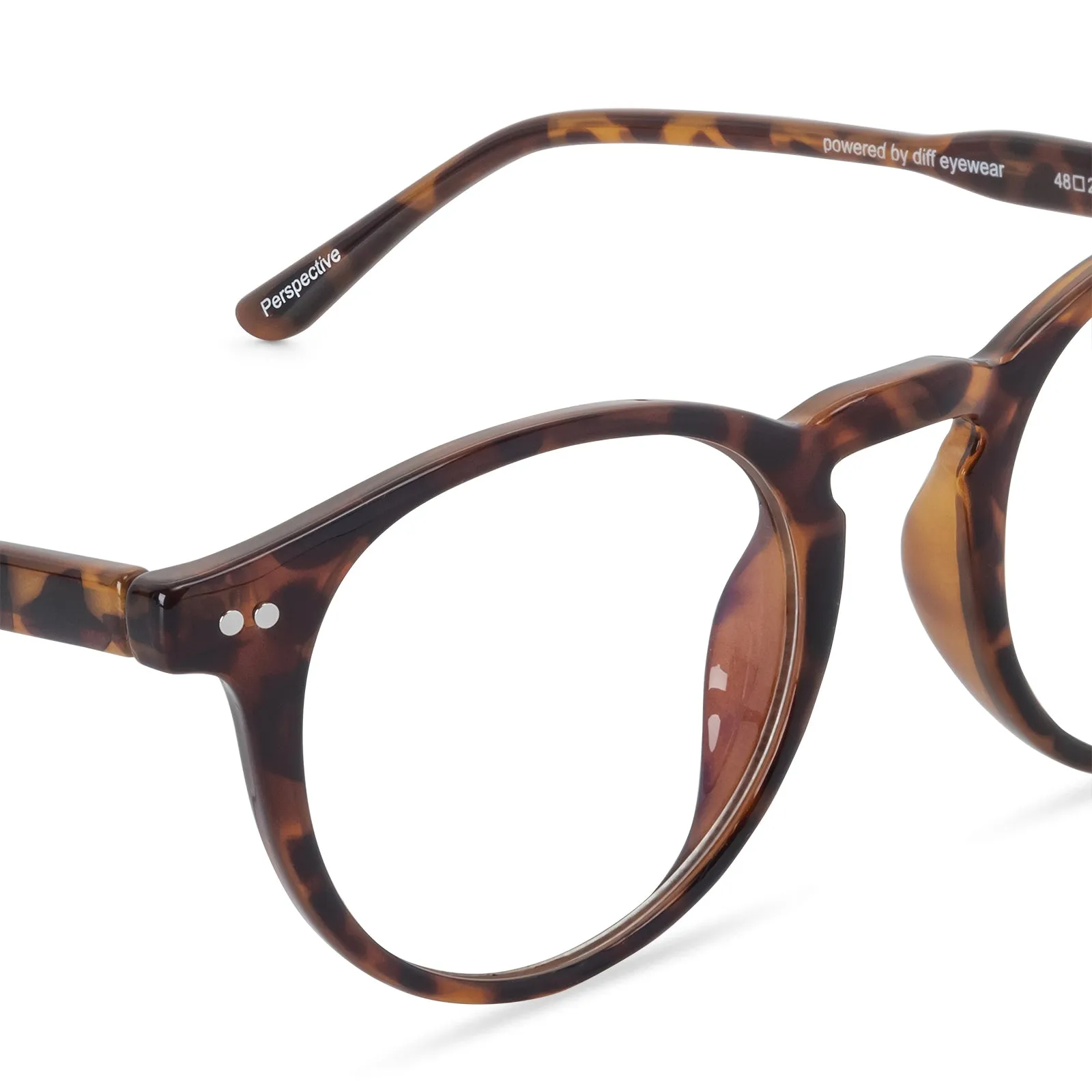 WOMEN'S HEALTH PERSPECTIVE - CARAMEL TORTOISE + BLUE LIGHT TECHNOLOGY sold by Diff Eyewear product image thumbnail 3