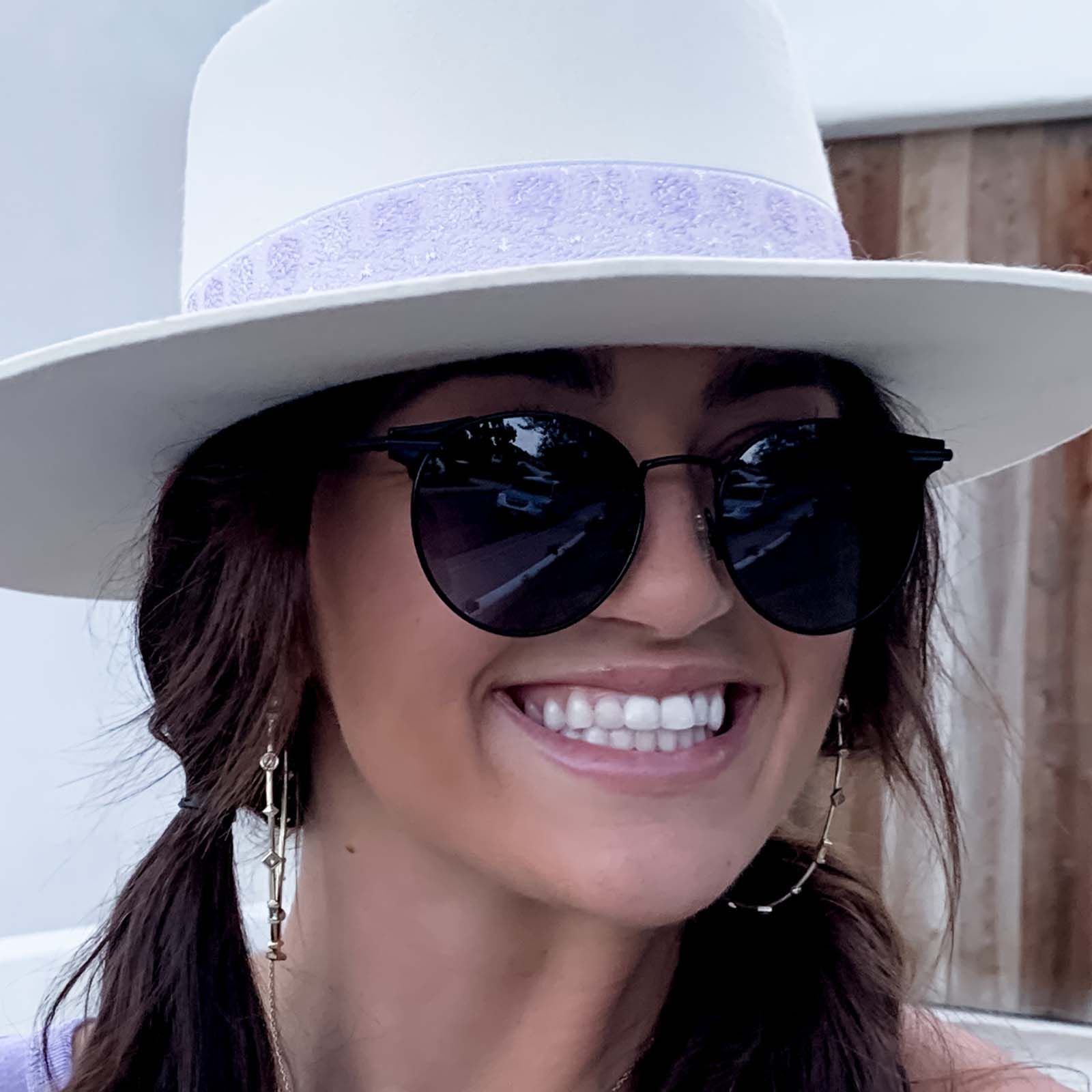 SUMMIT - MATTE BLACK + BLUE GRADIENT FLASH POLARIZED SUNGLASSES sold by Diff Eyewear product image thumbnail 5