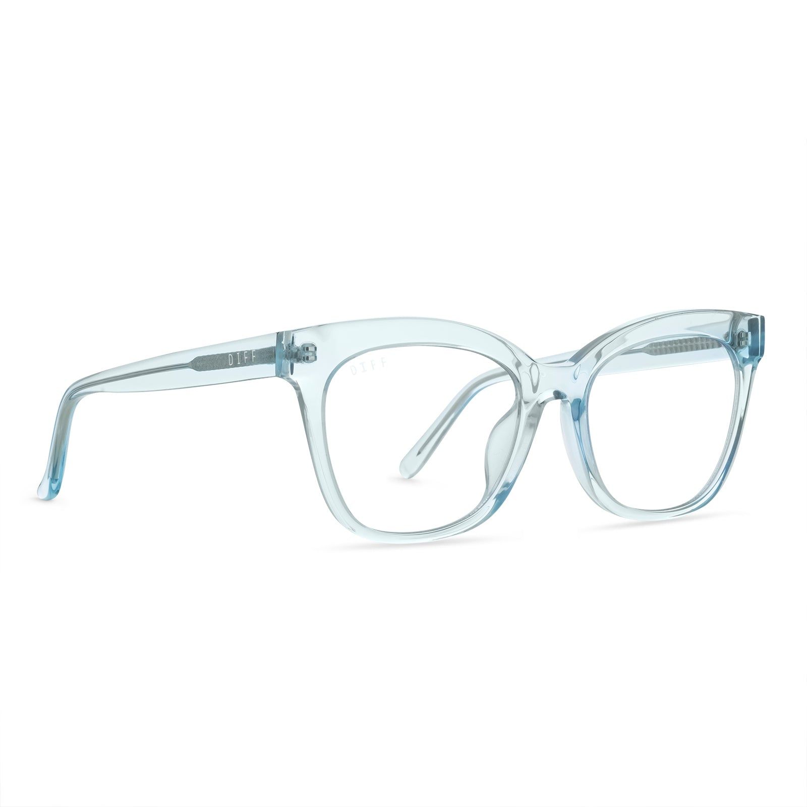 WINSTON - AQUA SEA CRYSTAL + BLUE LIGHT TECHNOLOGY GLASSES sold by Diff Eyewear product image thumbnail 2