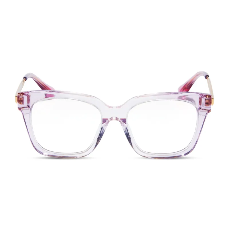 BELLA XS - ROSE OMBRE + PRESCRIPTION GLASSES sold by Diff Eyewear