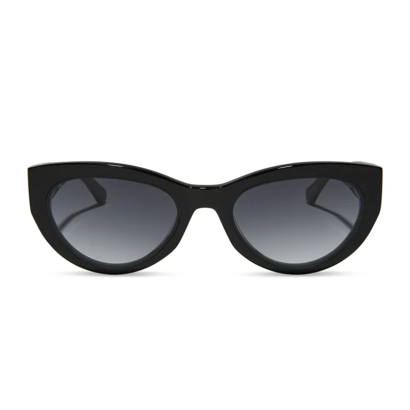 EMILY IN PARIS - CAMILLE + BLACK + GREY GRADIENT SUNGLASSES made by Diff Eyewear