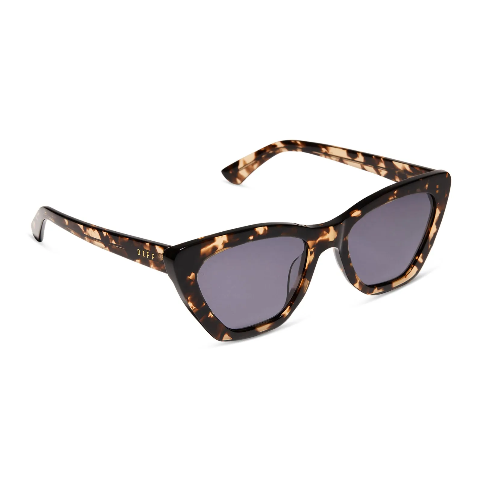 CAMILA - ESPRESSO TORTOISE + GREY SUNGLASSES sold by Diff Eyewear product image thumbnail 2