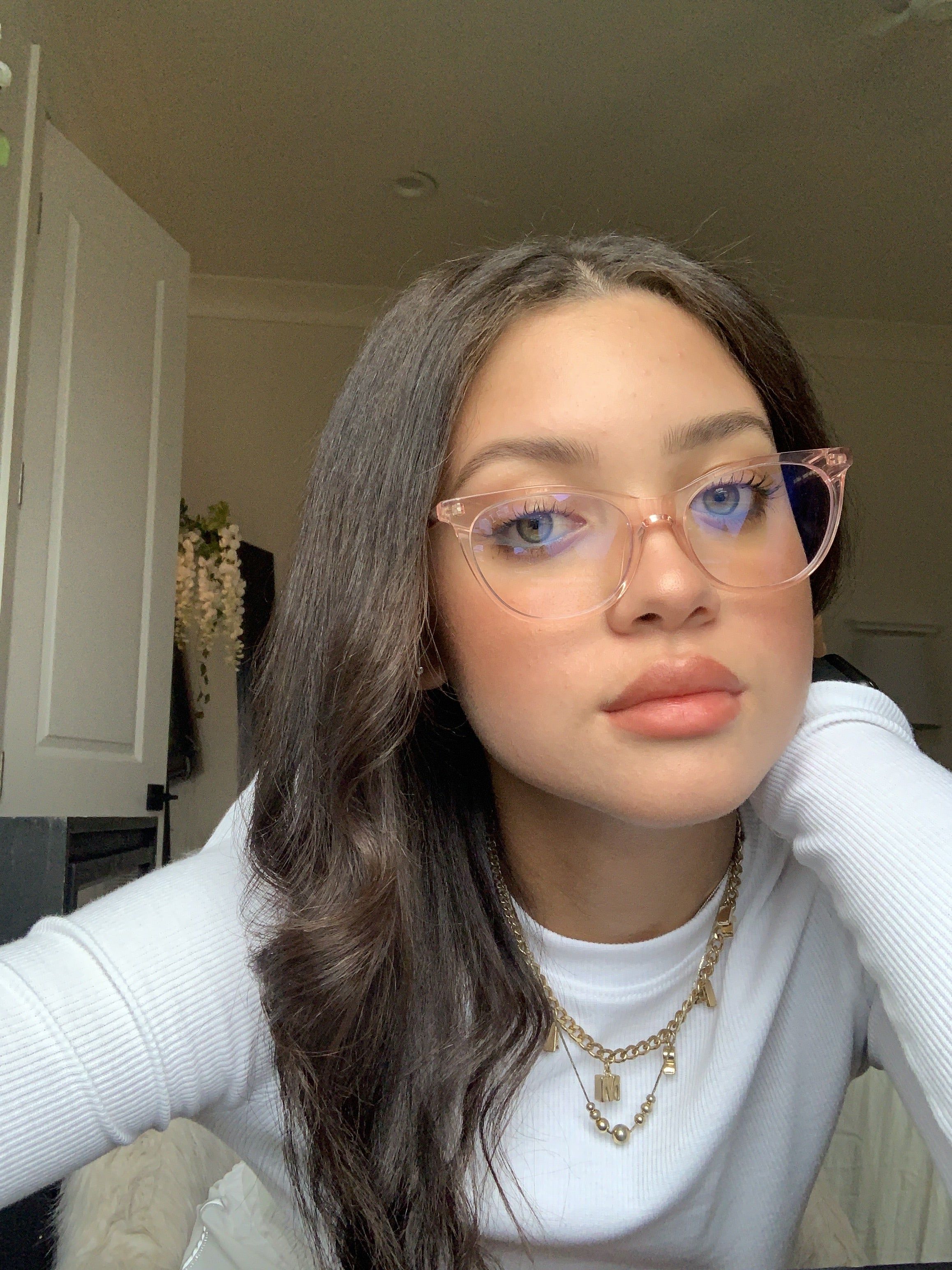 JADE - ROSE CRYSTAL + BLUE LIGHT TECHNOLOGY CLEAR GLASSES sold by Diff Eyewear product image thumbnail 5