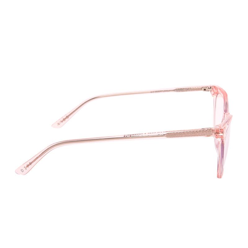 JADE - ROSE CRYSTAL + BLUE LIGHT TECHNOLOGY CLEAR GLASSES sold by Diff Eyewear product image thumbnail 3