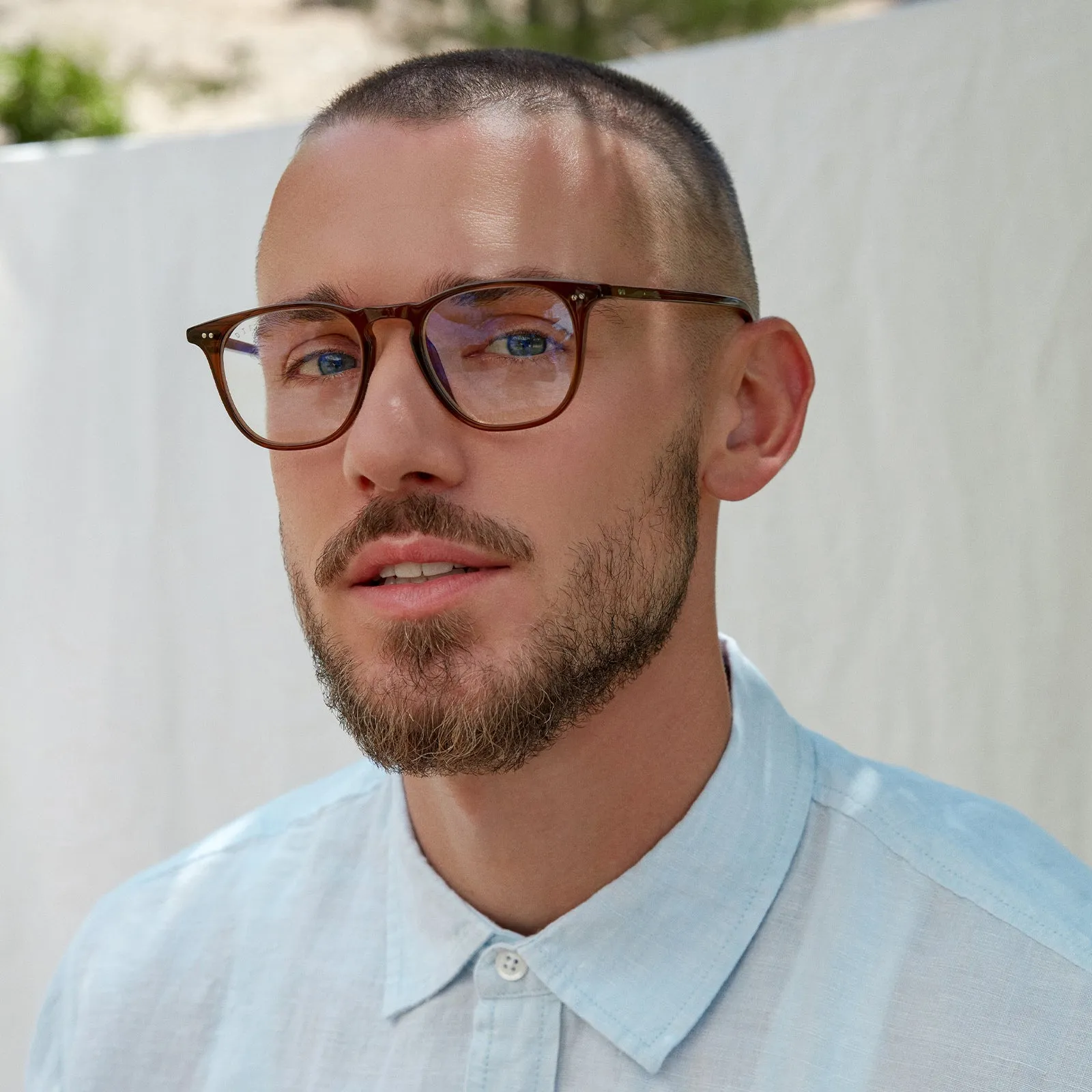 MAXWELL - WHISKEY CRYSTAL + BLUE LIGHT TECHNOLOGY GLASSES sold by Diff Eyewear product image thumbnail 5