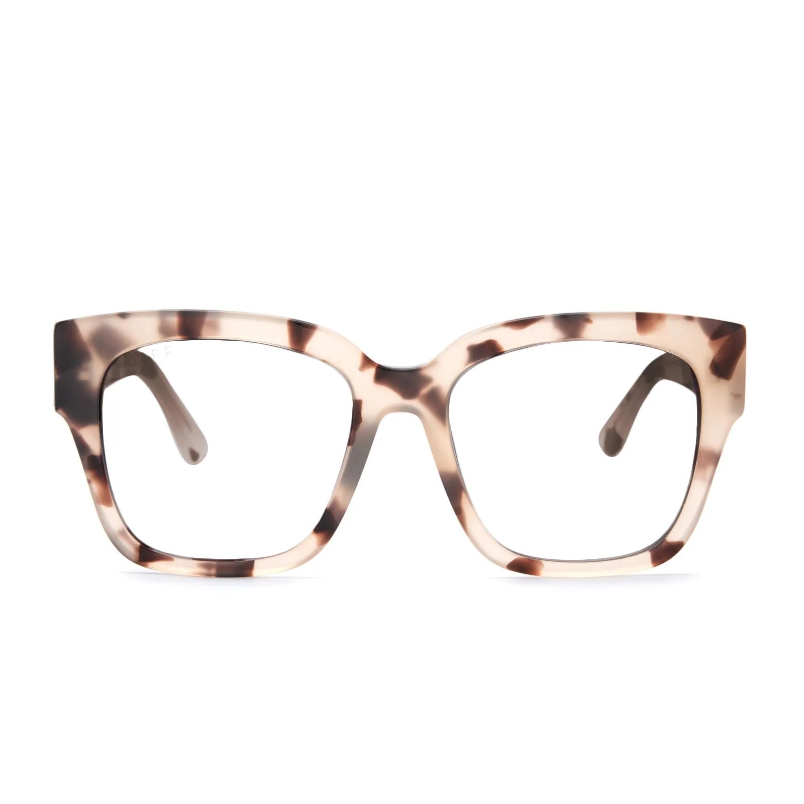 BELLA II - CREAM TORTOISE + GLASSES sold by Diff Eyewear