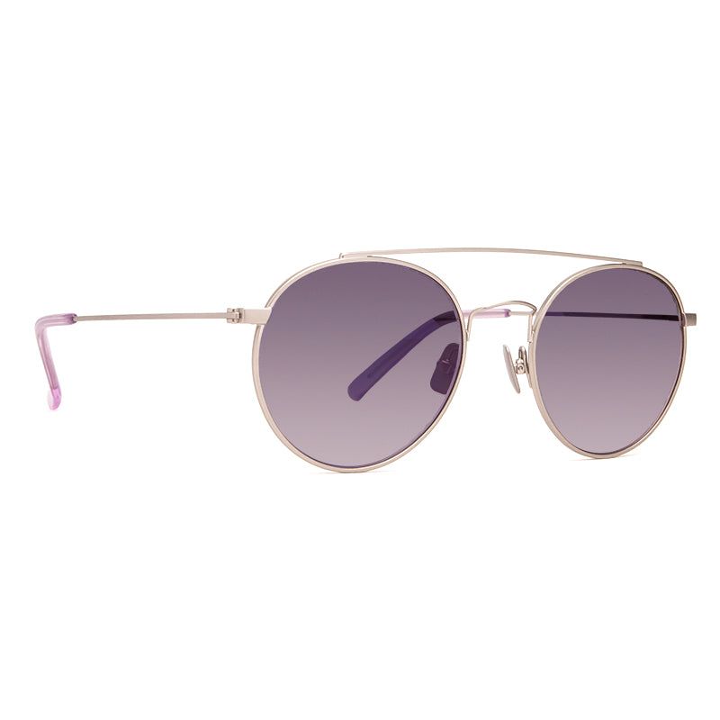JESSIE JAMES DECKER - SKYE + BRUSHED SILVER + PURPLE GRADIENT POLARIZED SUNGLASSES sold by Diff Eyewear product image thumbnail 2