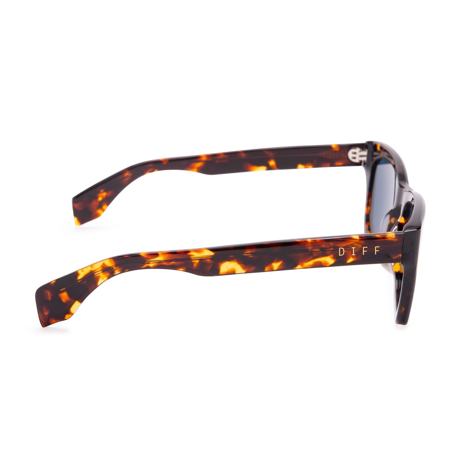 DEAN - DARK TORTOISE + RED MIRROR SUNGLASSES sold by Diff Eyewear product image thumbnail 4