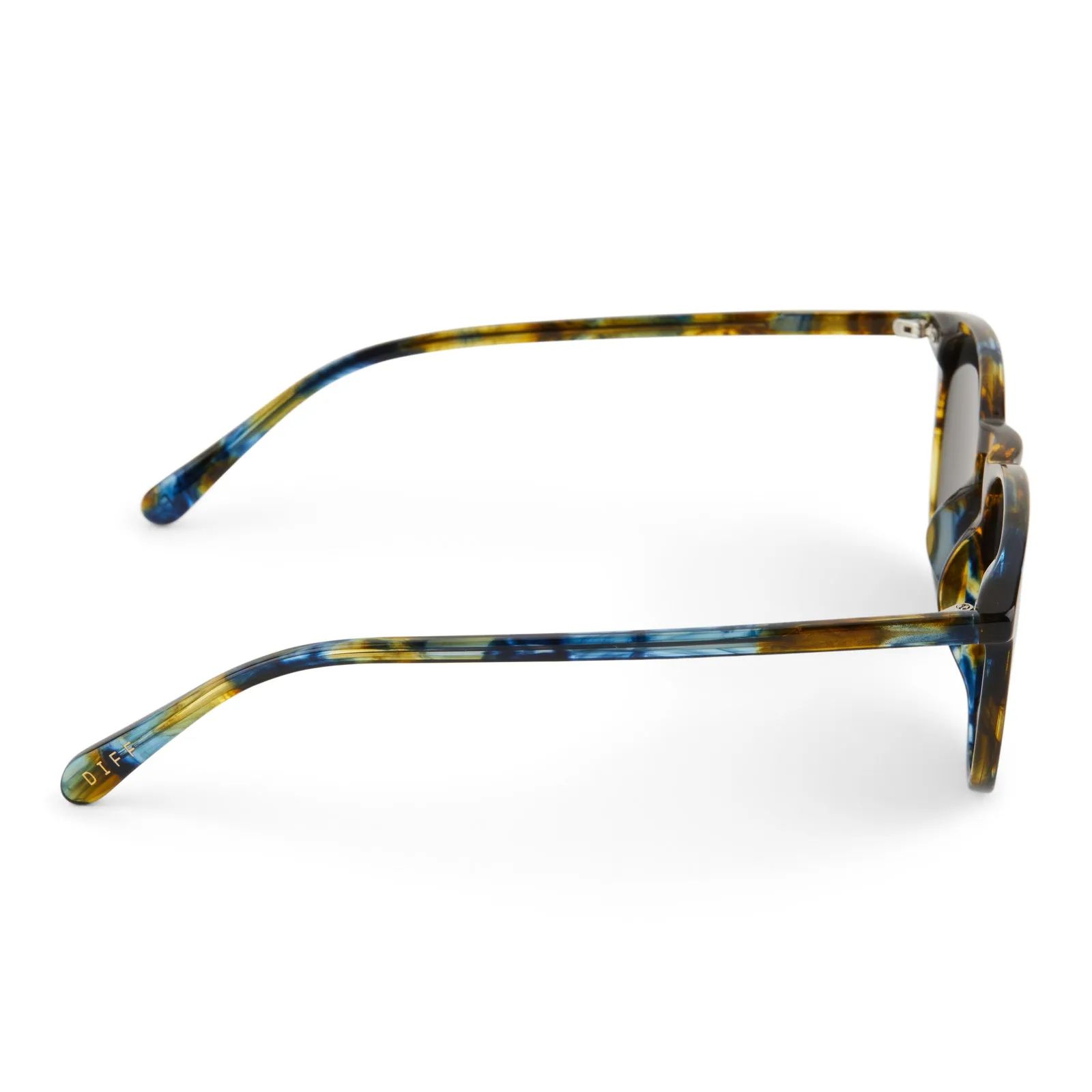 JAXSON XL - GLACIAL TORTOISE + GREY + POLARIZED SUNGLASSES sold by Diff Eyewear product image thumbnail 3