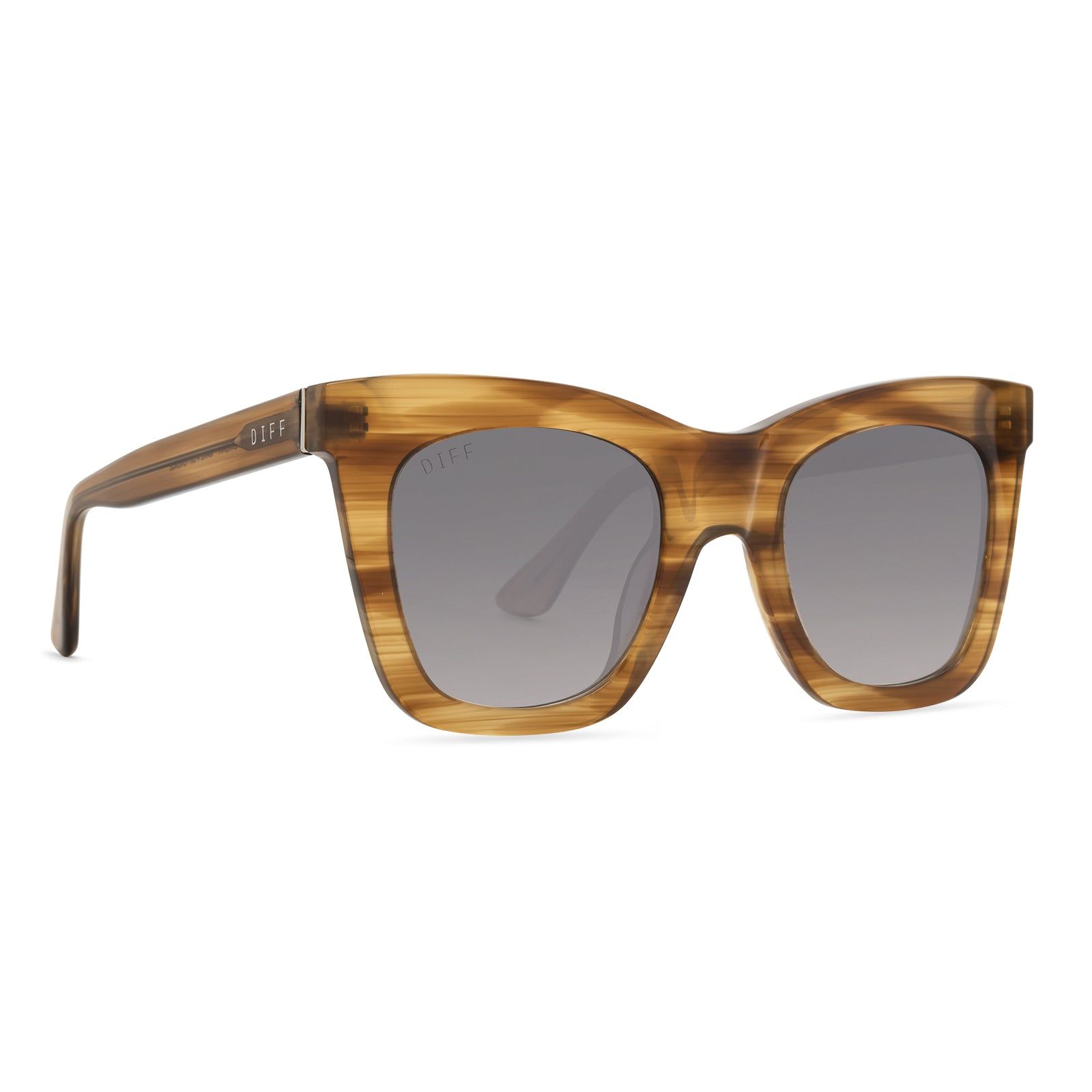 KAIA - GOLDEN HARVEST + GREY GRADIENT SUNGLASSES sold by Diff Eyewear product image thumbnail 2