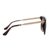 BELLA - AMBER TORTOISE + STEEL GRADIENT + POLARIZED SUNGLASSES sold by Diff Eyewear