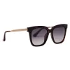 BELLA - AMBER TORTOISE + STEEL GRADIENT + POLARIZED SUNGLASSES sold by Diff Eyewear