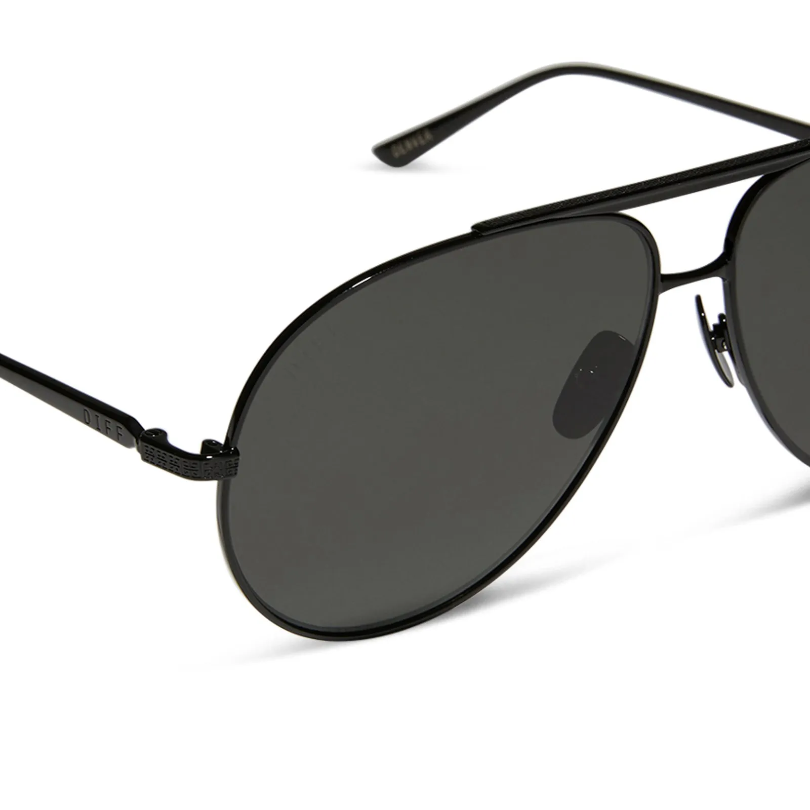 JESSIE JAMES DECKER - DENVER + BLACK + GREY SUNGLASSES sold by Diff Eyewear product image thumbnail 4