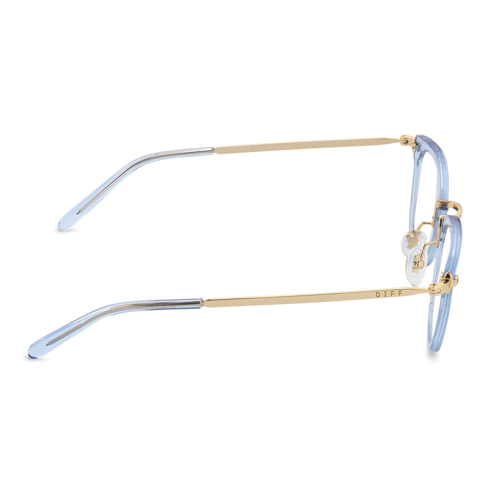 RUE - COLOMBIA BLUE CRYSTAL + BLUE LIGHT TECHNOLOGY GLASSES sold by Diff Eyewear product image thumbnail 3