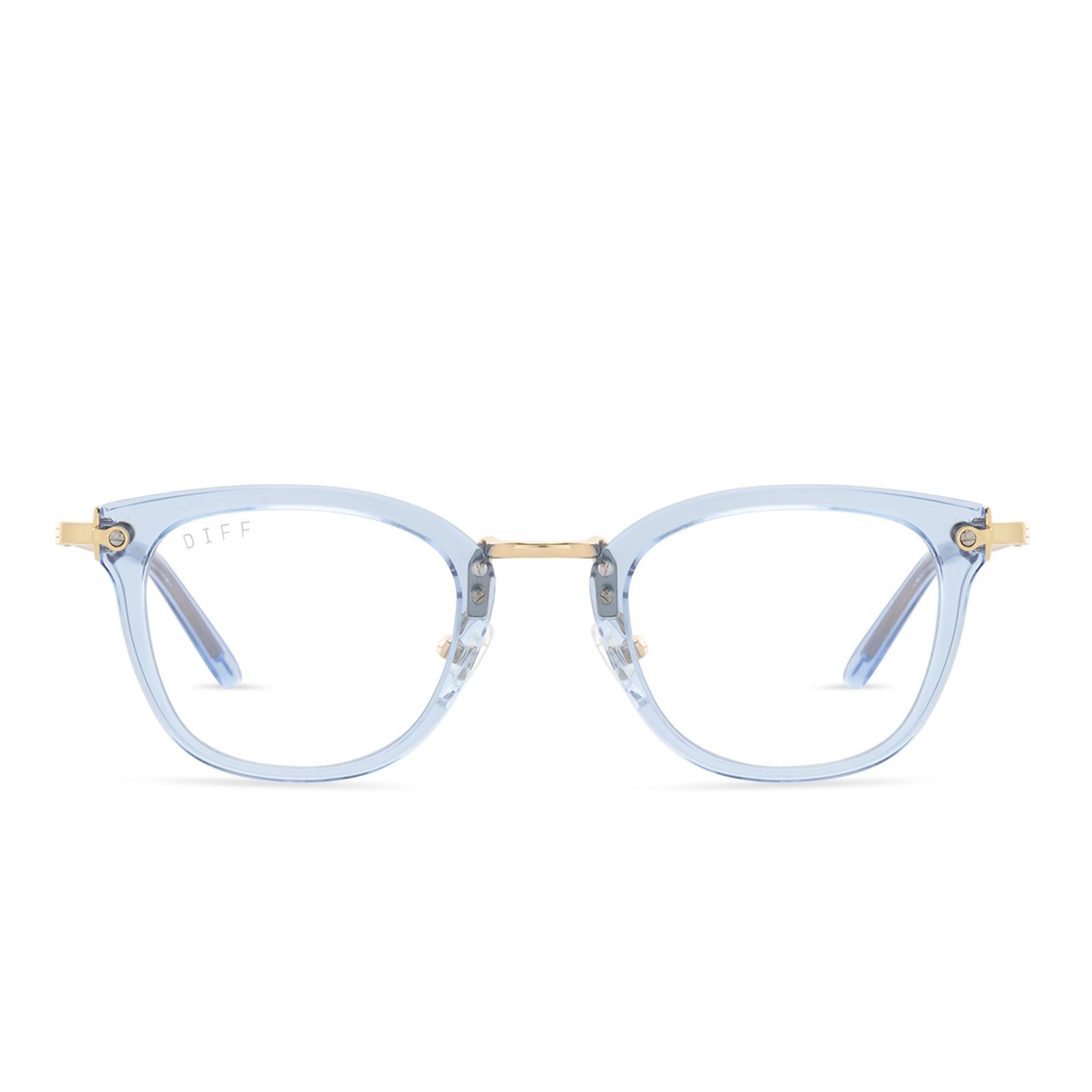 RUE - COLOMBIA BLUE CRYSTAL + BLUE LIGHT TECHNOLOGY GLASSES sold by Diff Eyewear