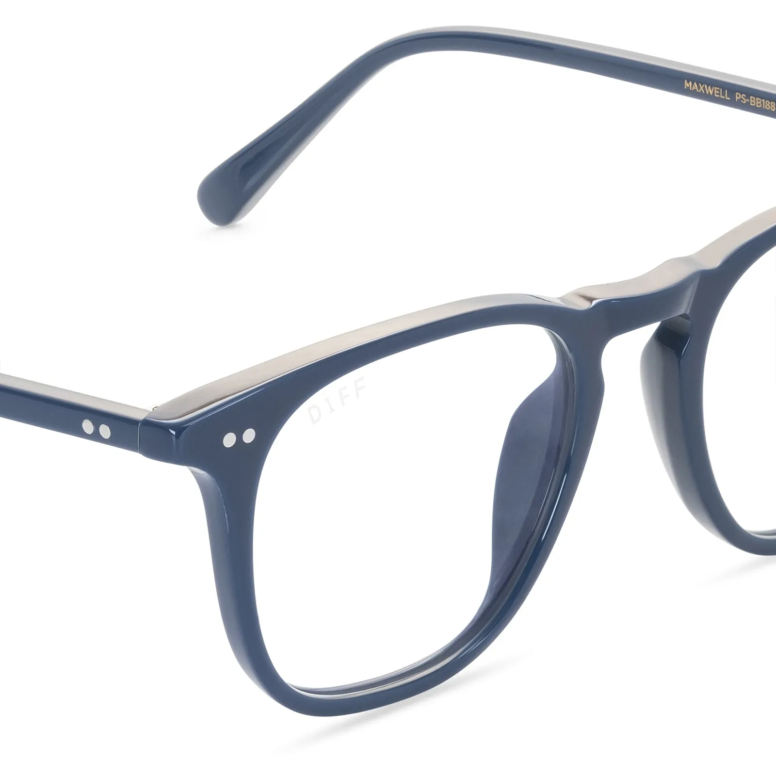 MAXWELL - POSIEDON + BLUE LIGHT TECHNOLOGY GLASSES sold by Diff Eyewear product image thumbnail 3