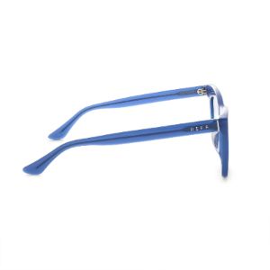 KAIA - AEGEAN BLUE + AEGEAN BLUE GRADIENT FLASH SUNGLASSES sold by Diff Eyewear