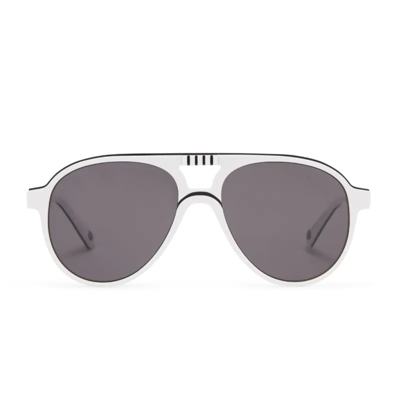 STORMTROOPER - GALACTIC WHITE + BLACK POLARIZED SUNGLASSES sold by Diff Eyewear