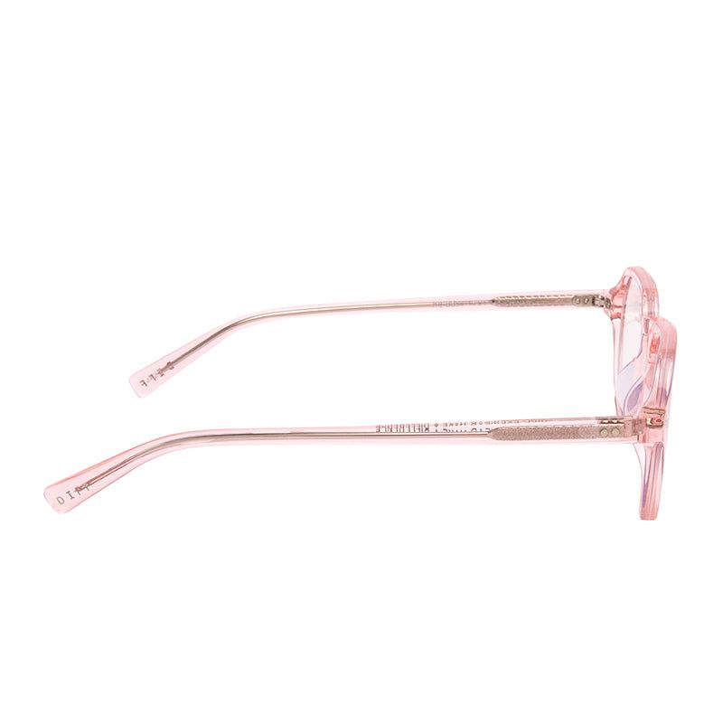 JAZZ - ROSE CRYSTAL + BLUE LIGHT TECHNOLOGY CLEAR GLASSES sold by Diff Eyewear product image thumbnail 3