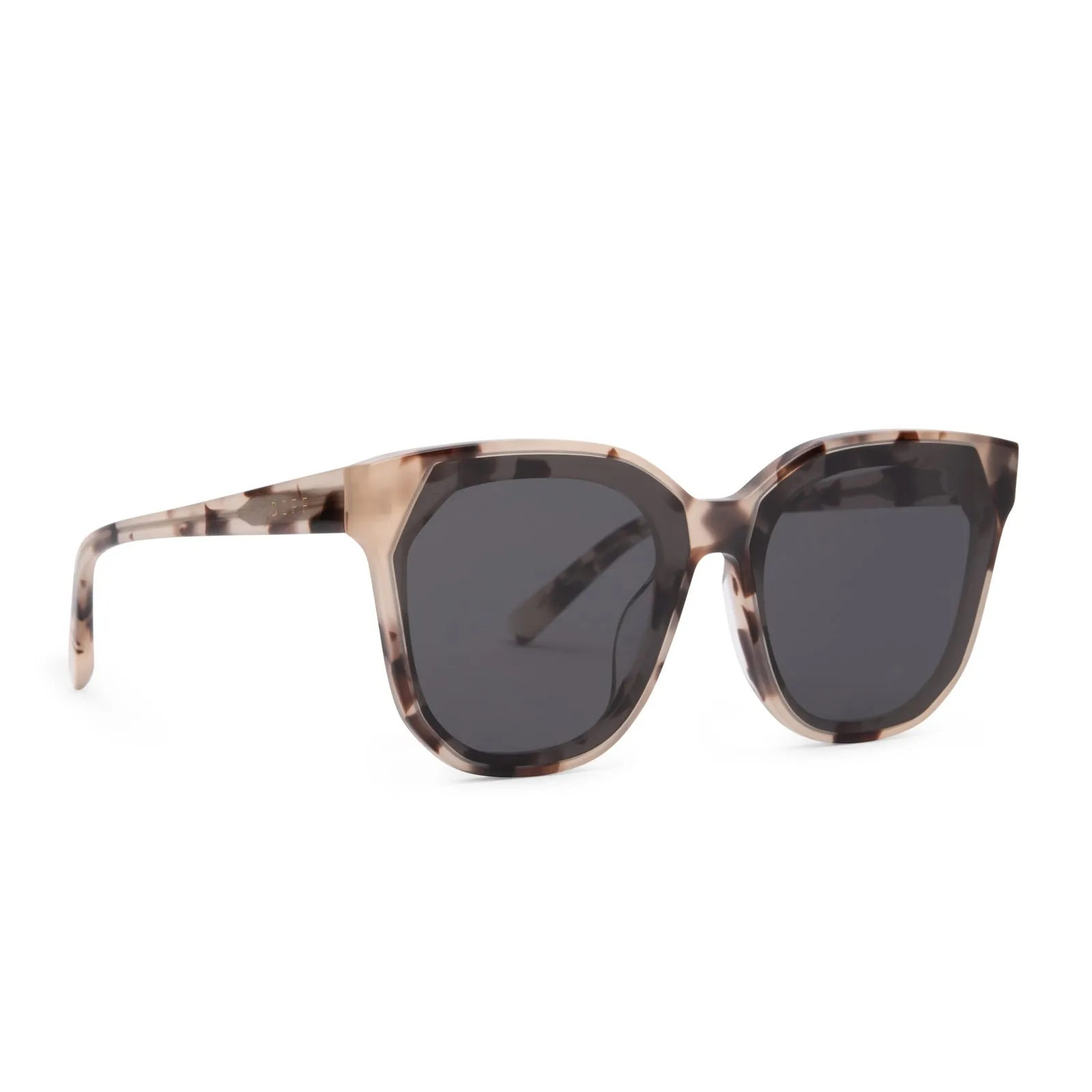 GIA - CREAM TORTOISE + GREY SUNGLASSES sold by Diff Eyewear product image thumbnail 2