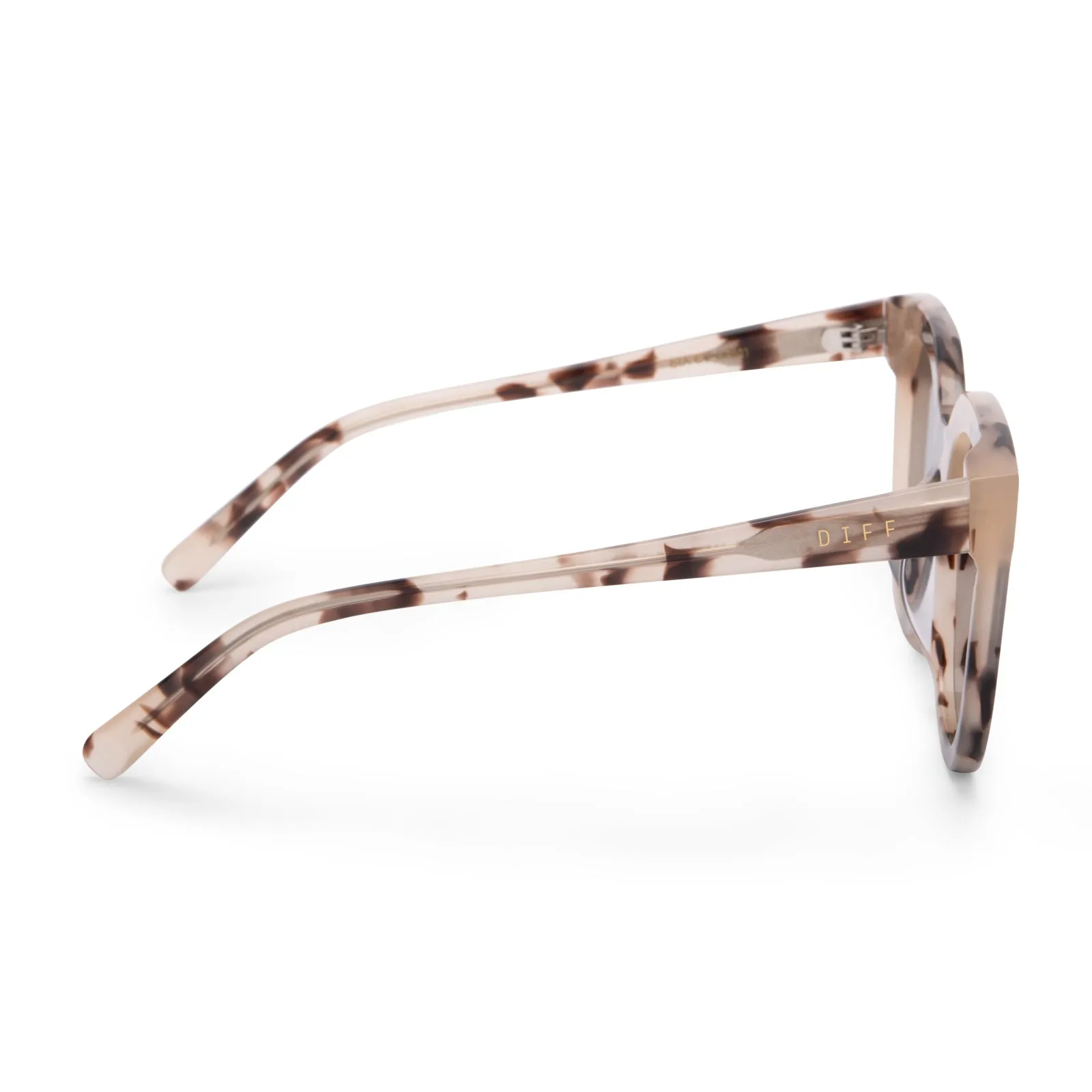 GIA - CREAM TORTOISE + GREY SUNGLASSES sold by Diff Eyewear product image thumbnail 3