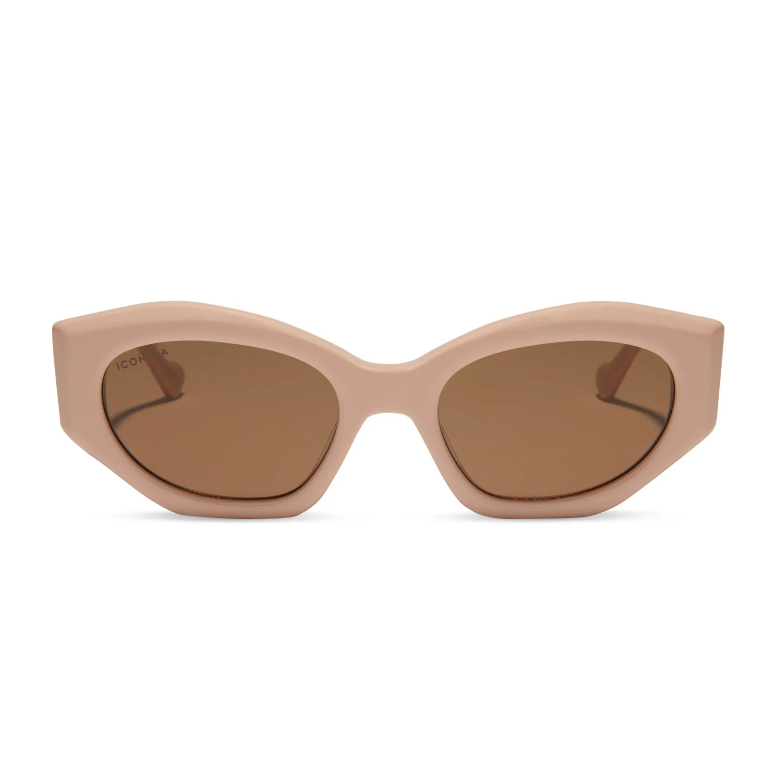 MARGOT - NUDE + BROWN GRADIENT + POLARIZED SUNGLASSES sold by Diff Eyewear product image thumbnail 2