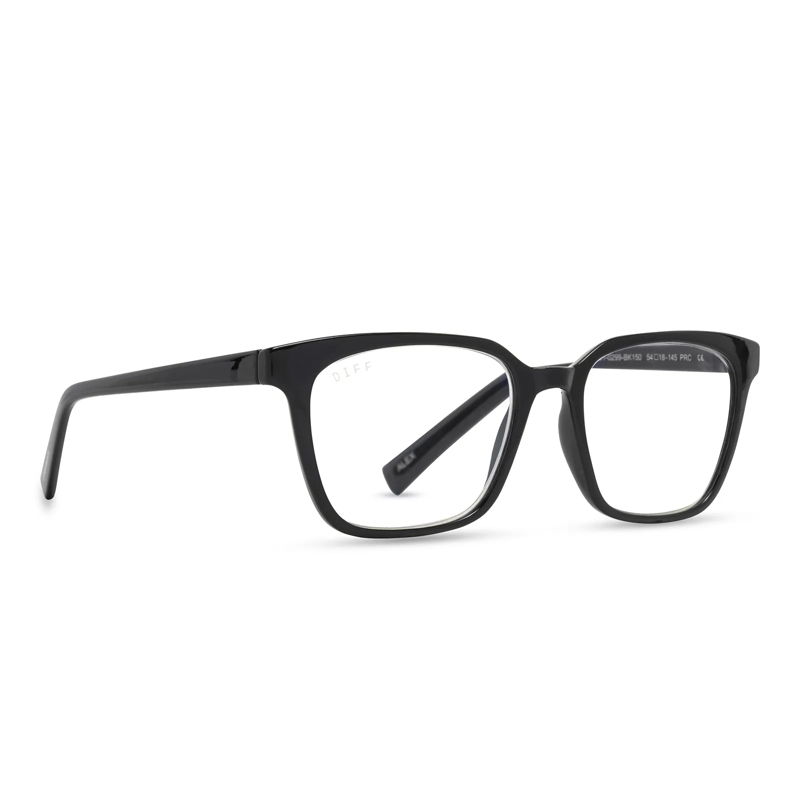 ALEX - BLACK + BLUE LIGHT READERS sold by Diff Eyewear product image thumbnail 2